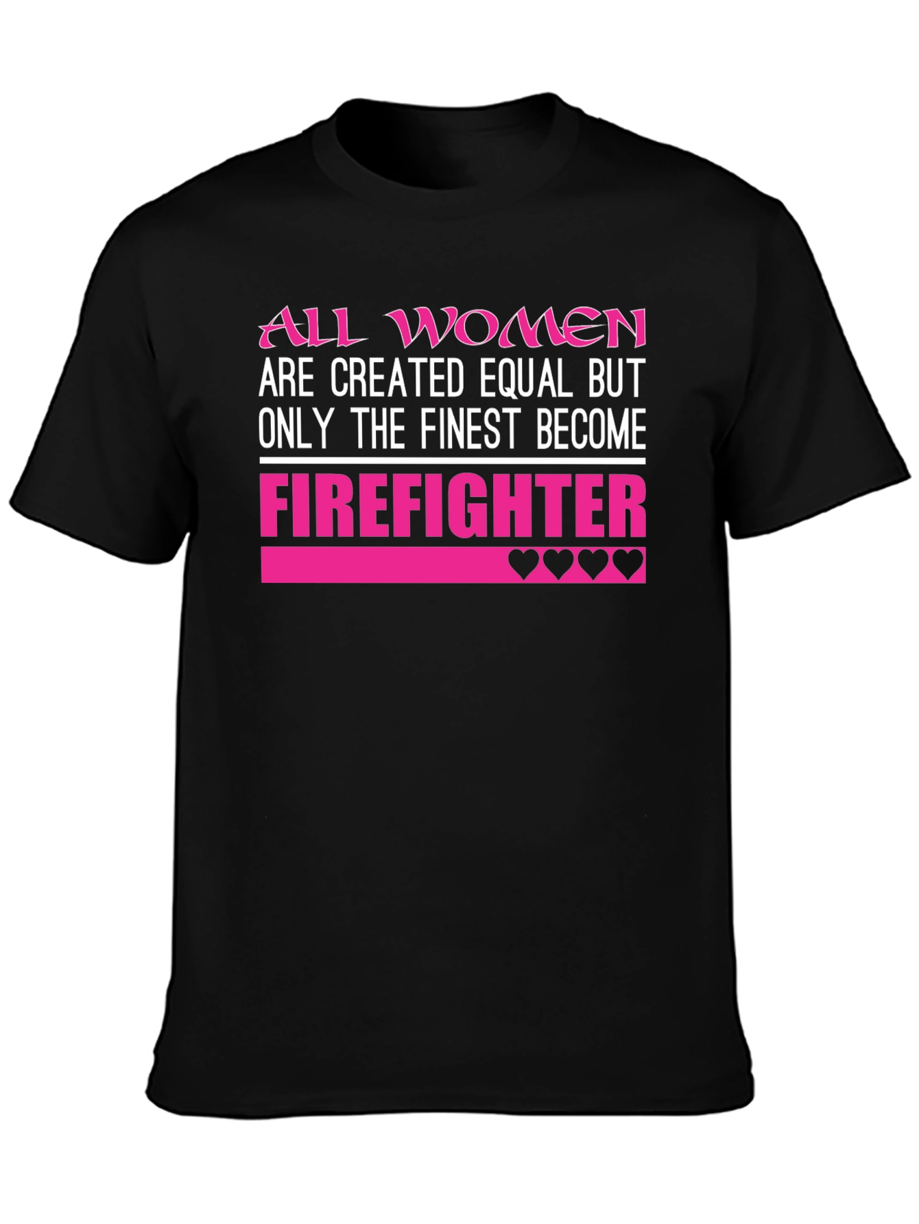 Finest Women Firefighter T-Shirt