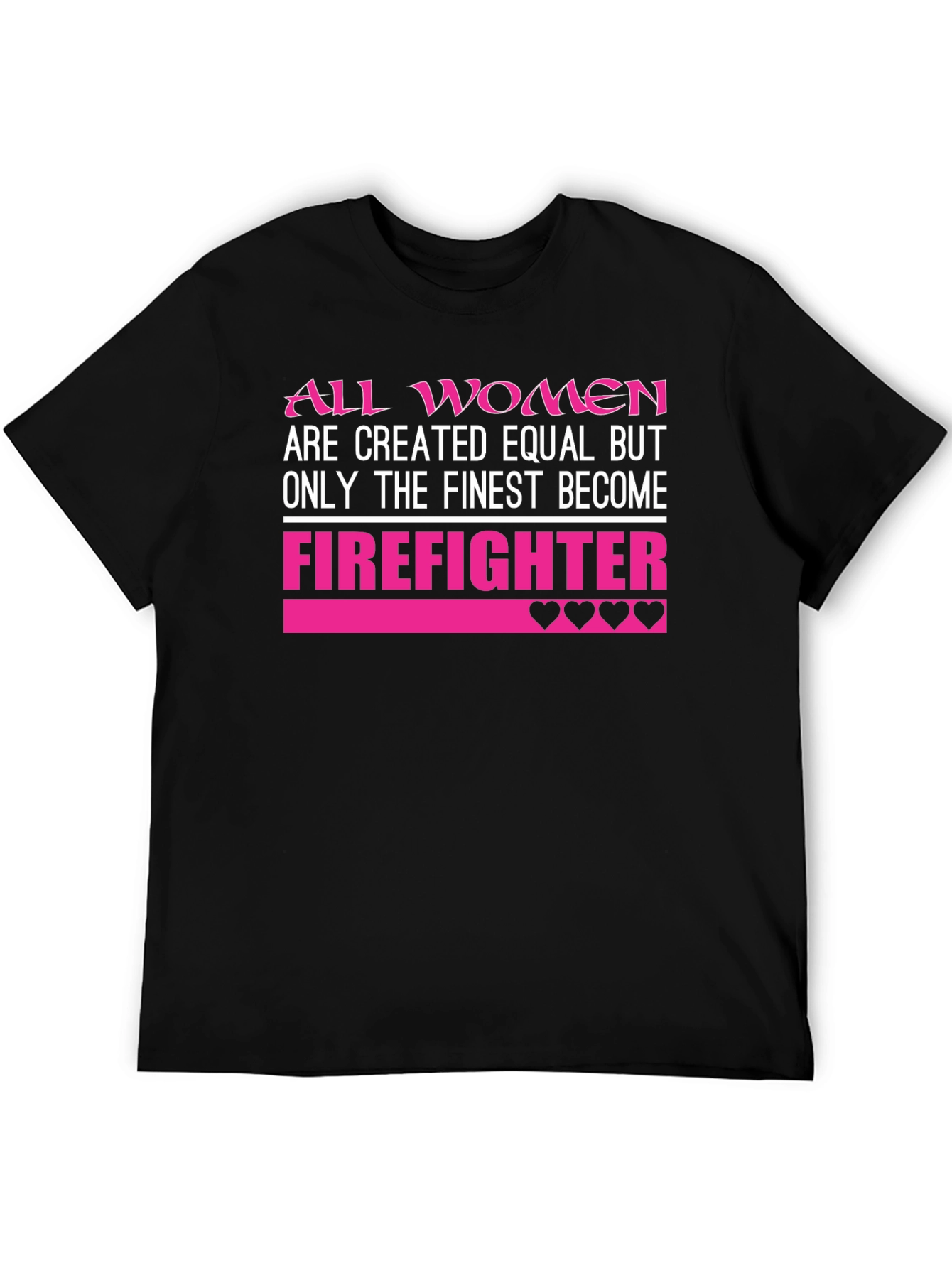 Finest Women Firefighter T-Shirt