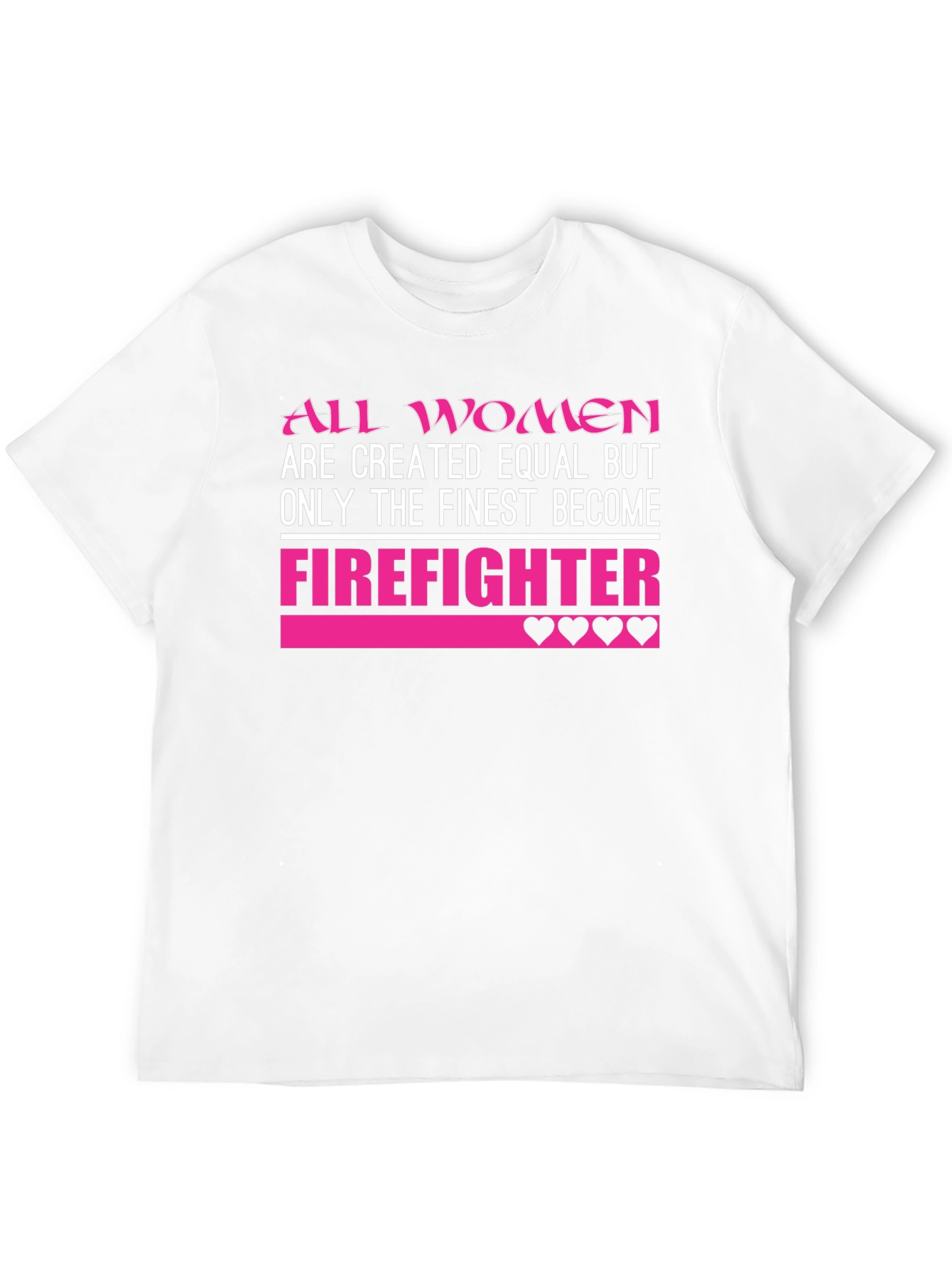 Finest Women Firefighter T-Shirt