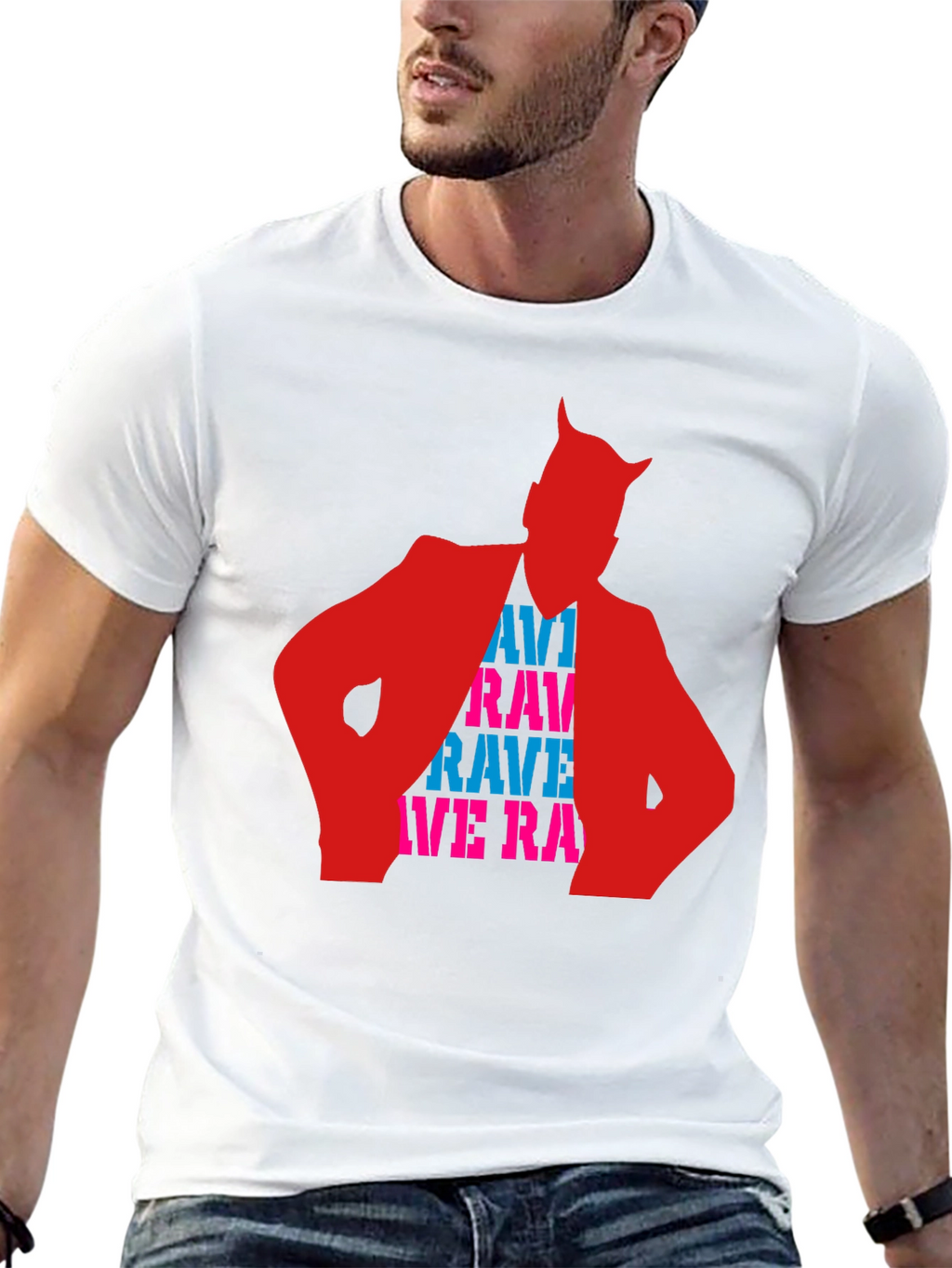 Rave Devil T-Shirt - Unique Graphic Tee