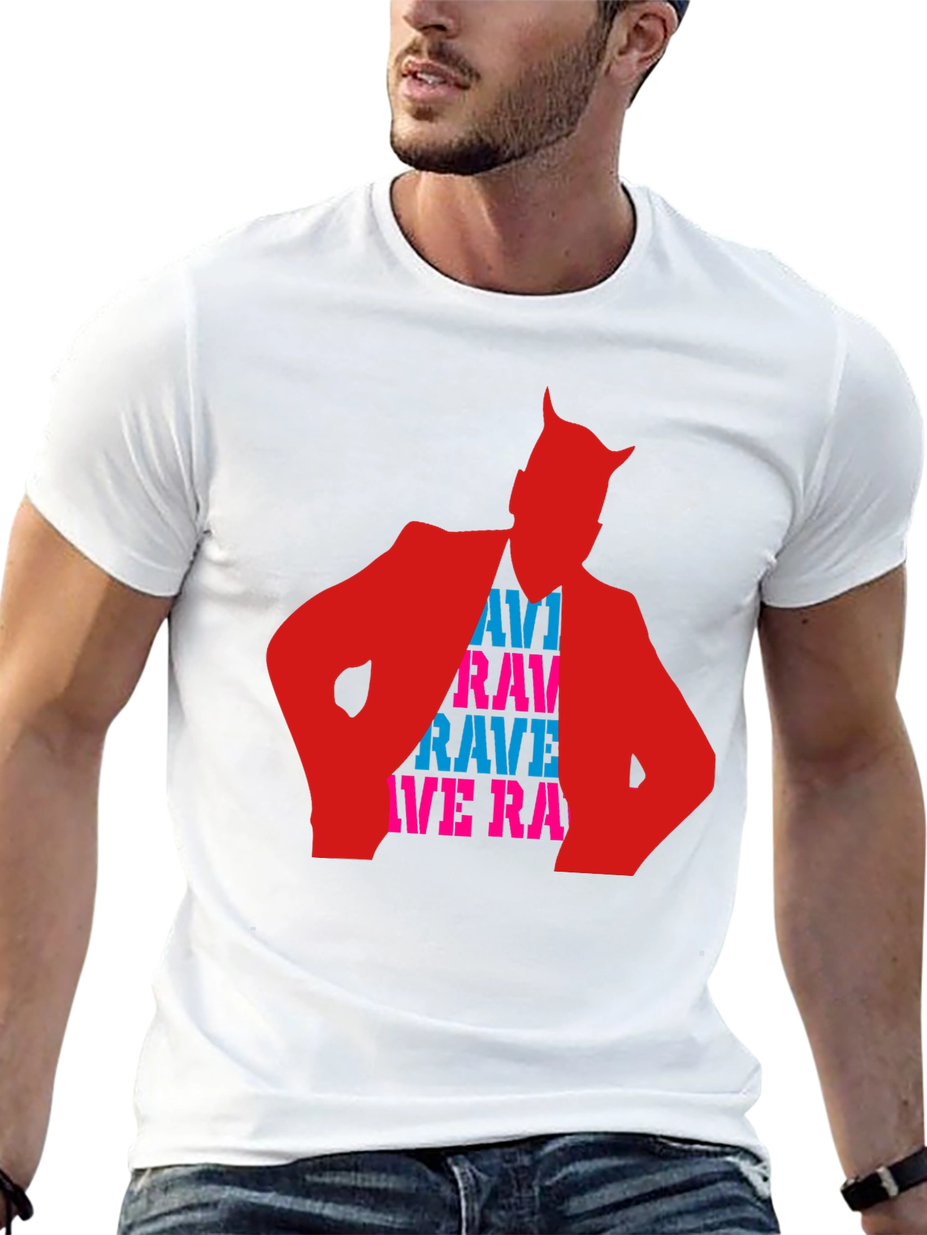 Rave Devil T-Shirt - Unique Graphic Tee