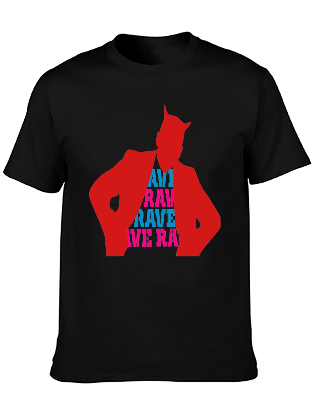 Rave Devil T-Shirt - Unique Graphic Tee