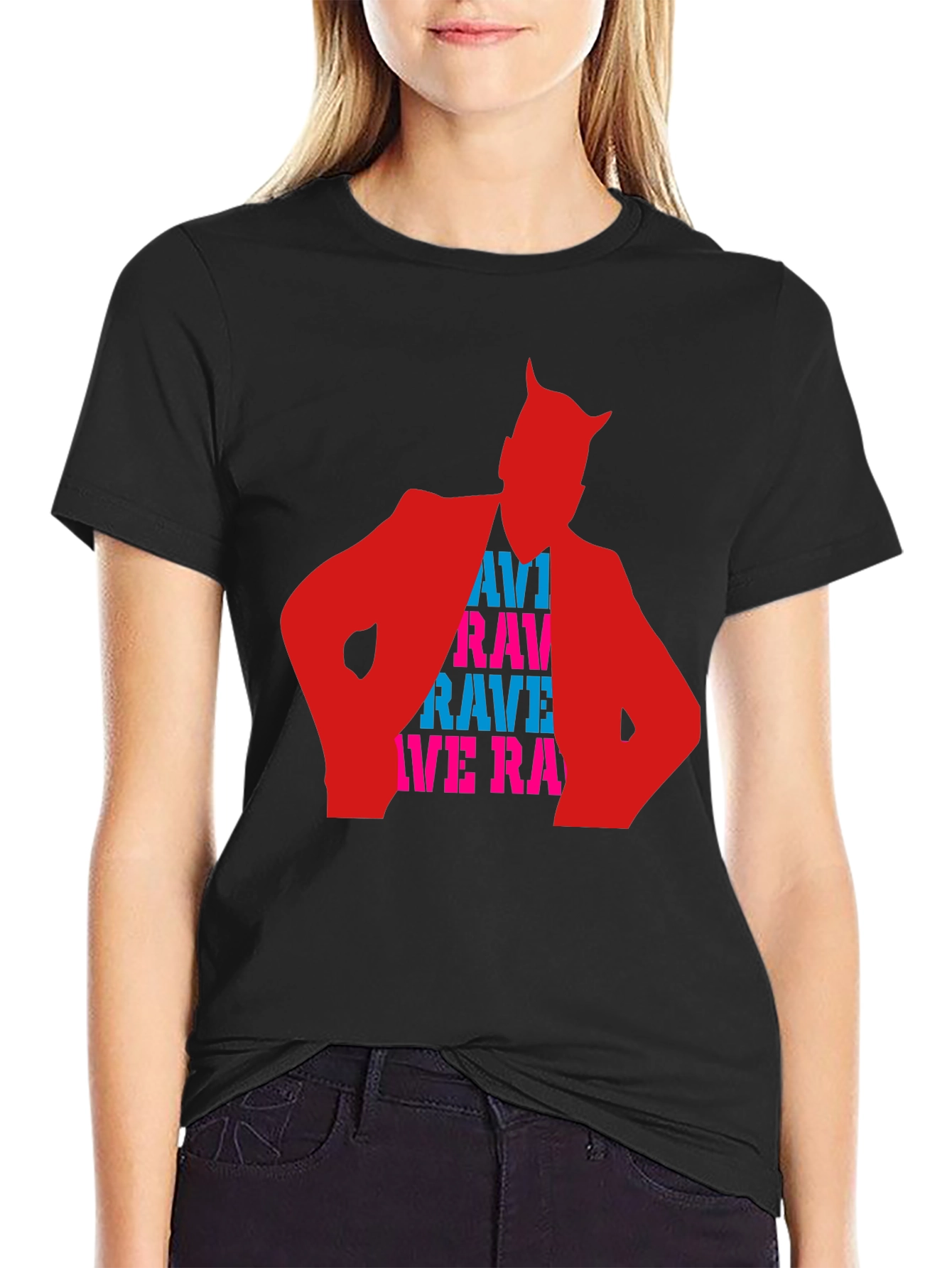 Rave Devil T-Shirt - Unique Graphic Tee