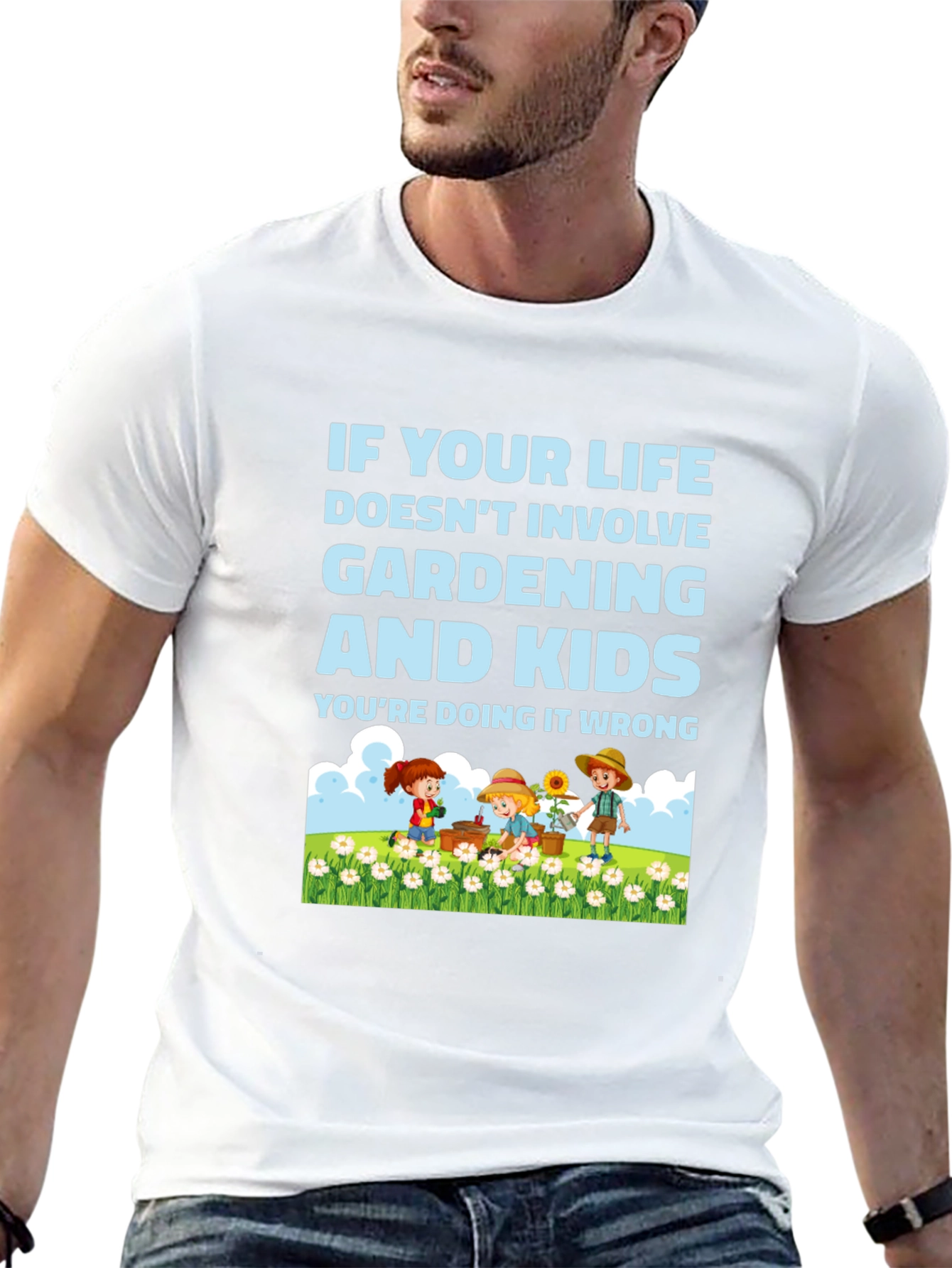 Gardening and Kids T-Shirt