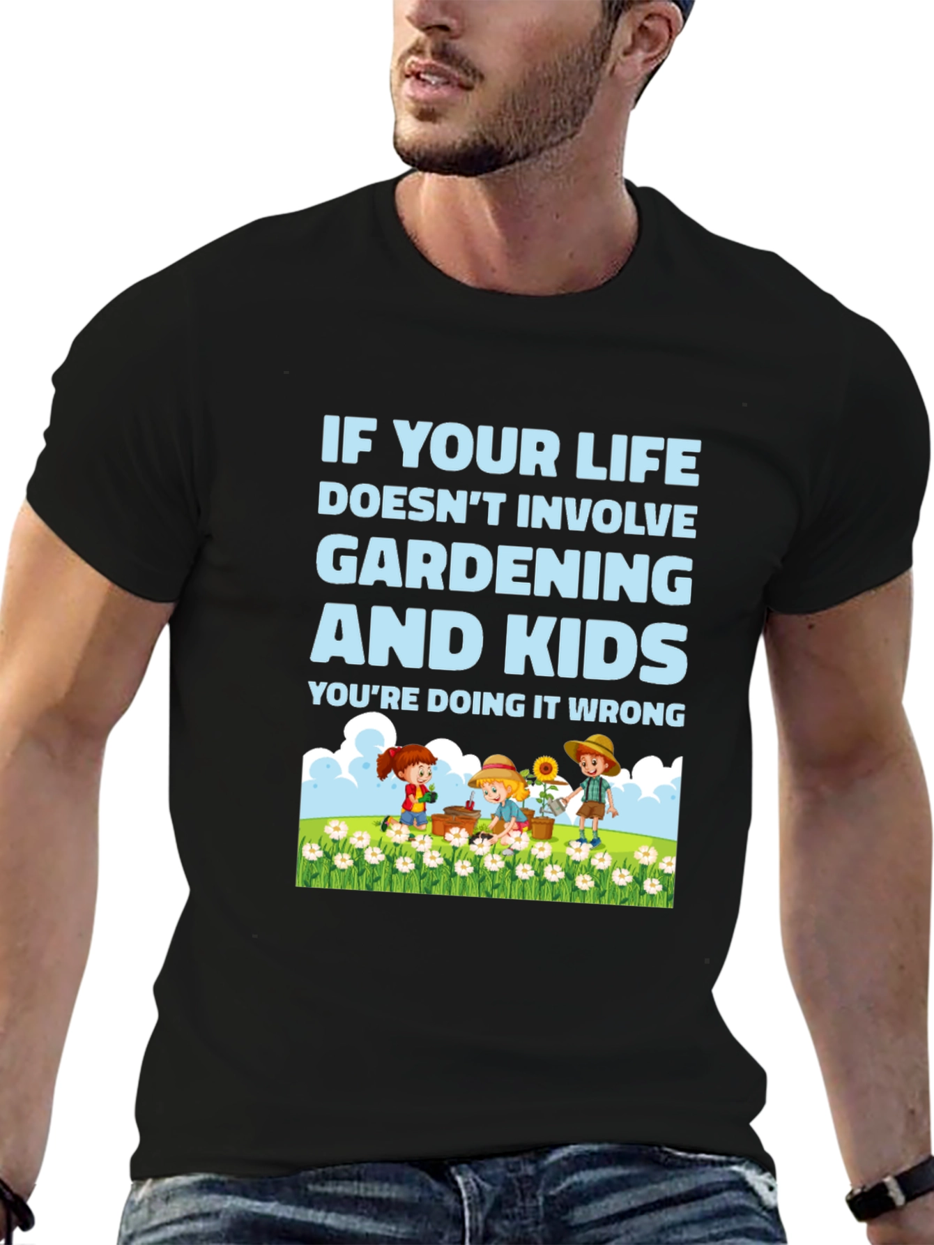 Gardening and Kids T-Shirt