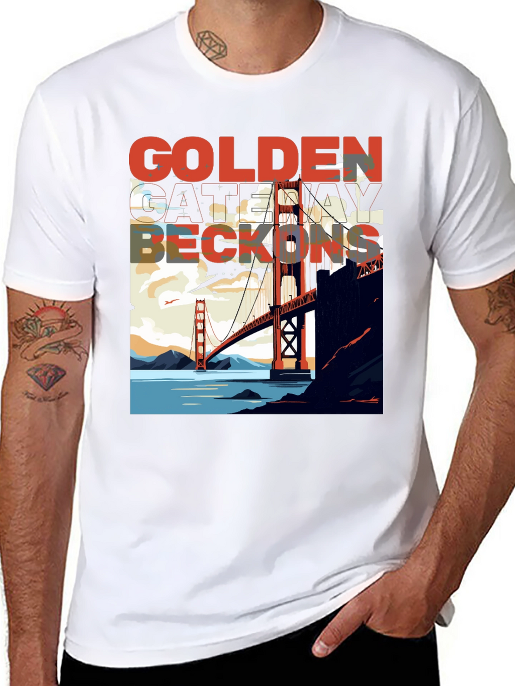 Golden Gate Bridge Graphic Tee