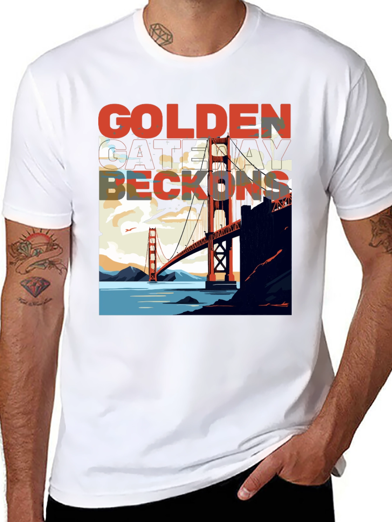 Golden Gate Bridge Graphic Tee
