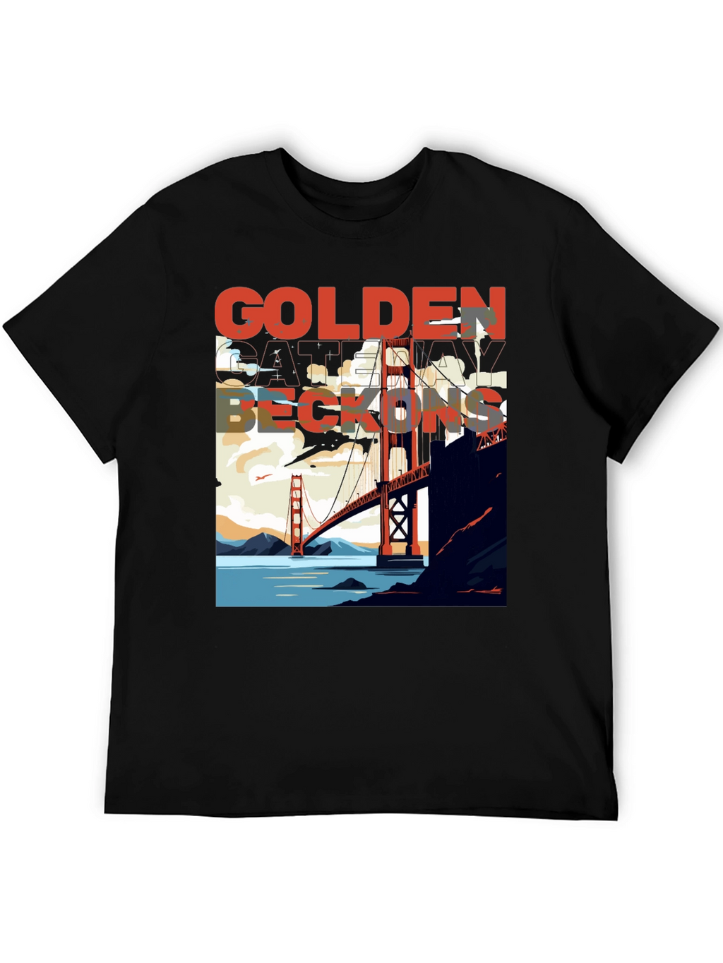 Golden Gate Bridge Graphic Tee