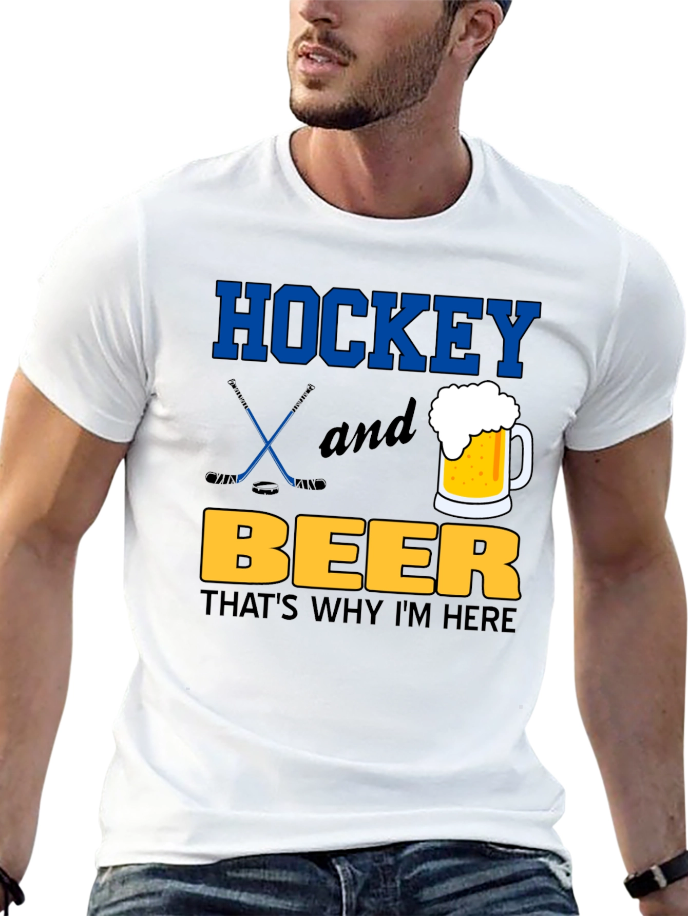 Hockey and Beer T-Shirt