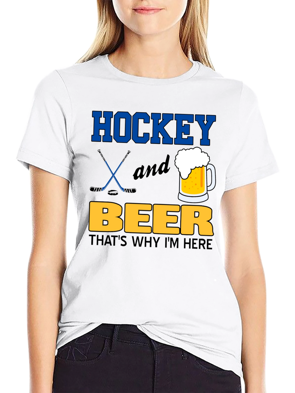 Hockey and Beer T-Shirt