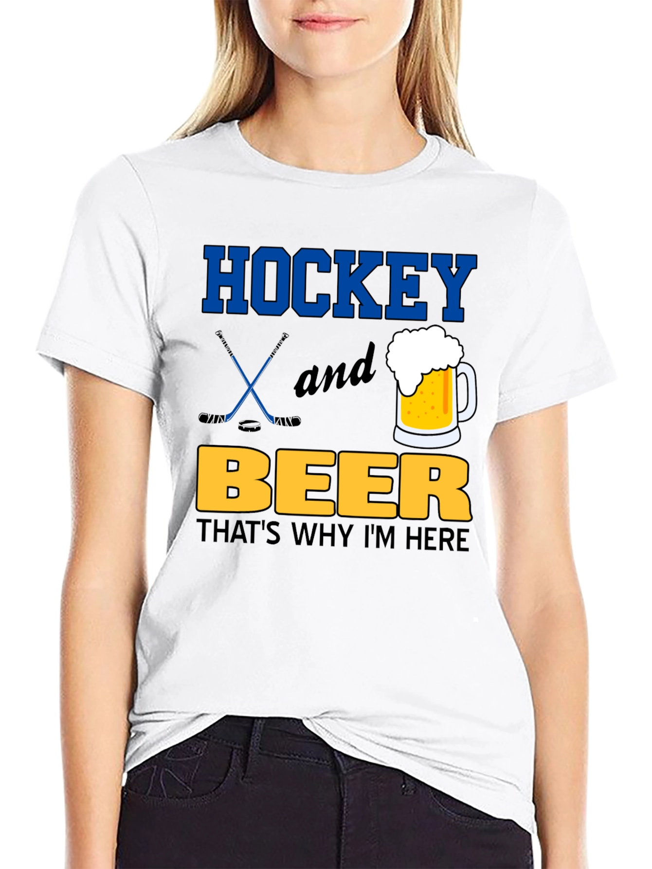 Hockey and Beer T-Shirt