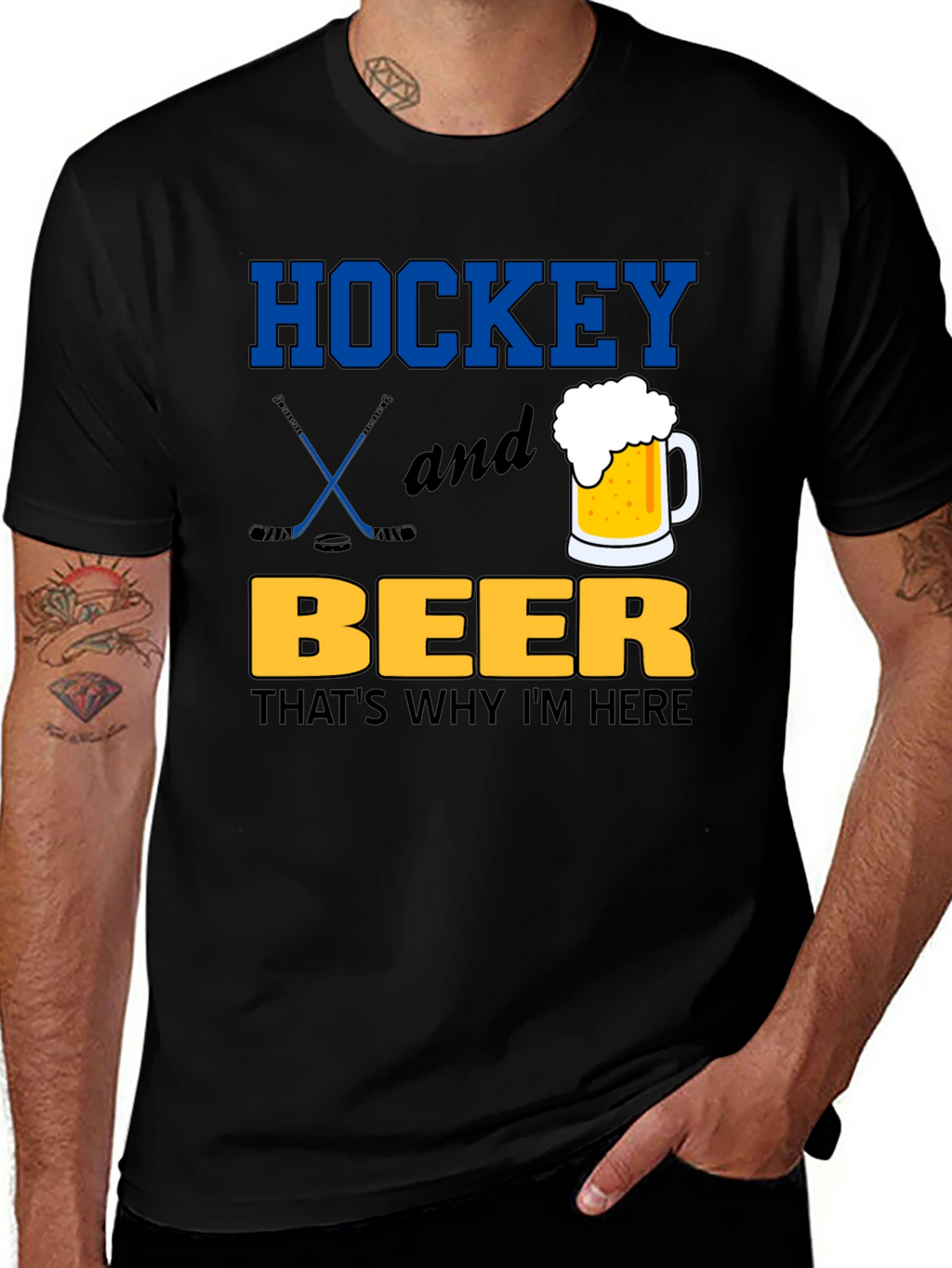 Hockey and Beer T-Shirt