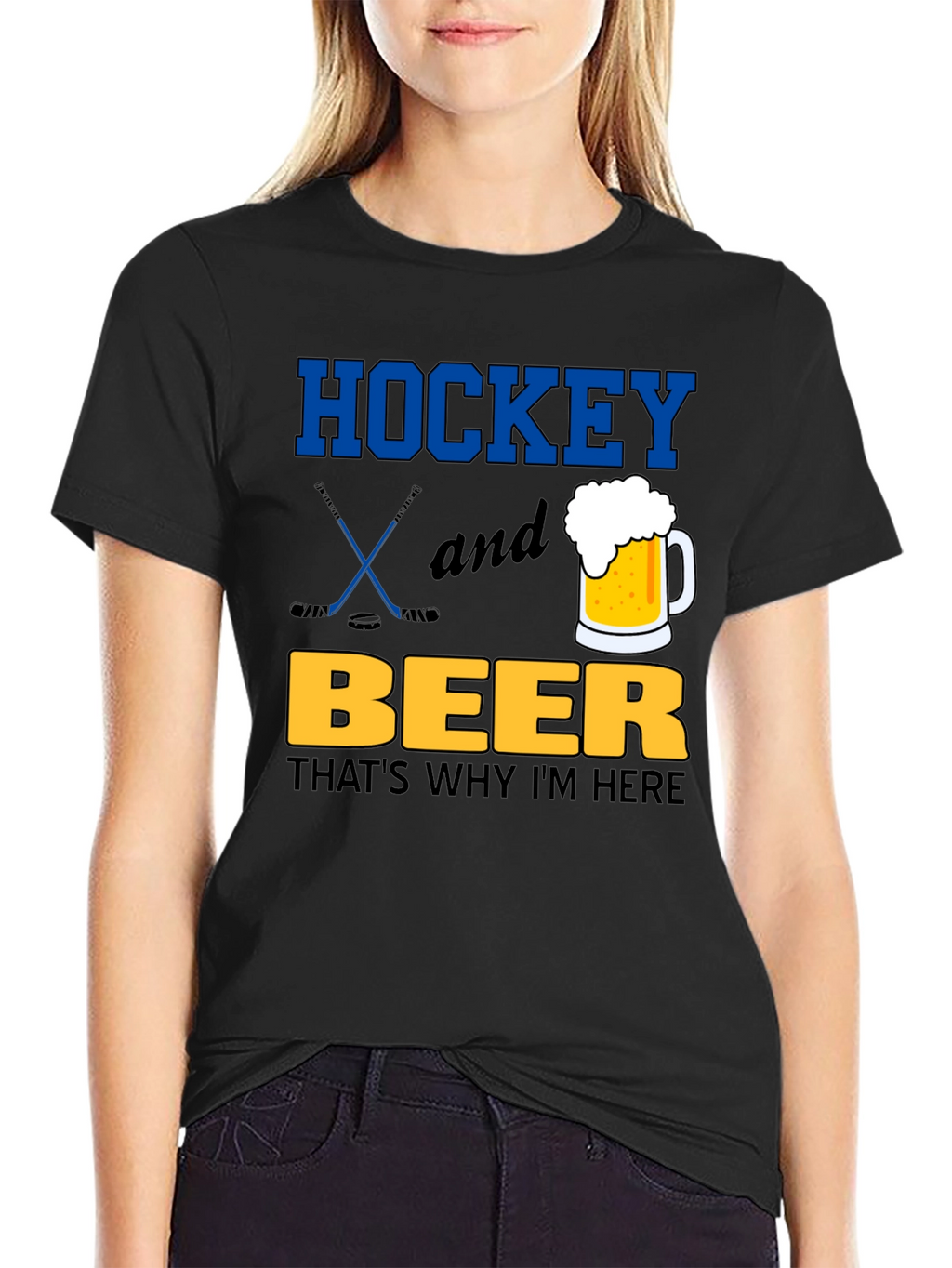 Hockey and Beer T-Shirt