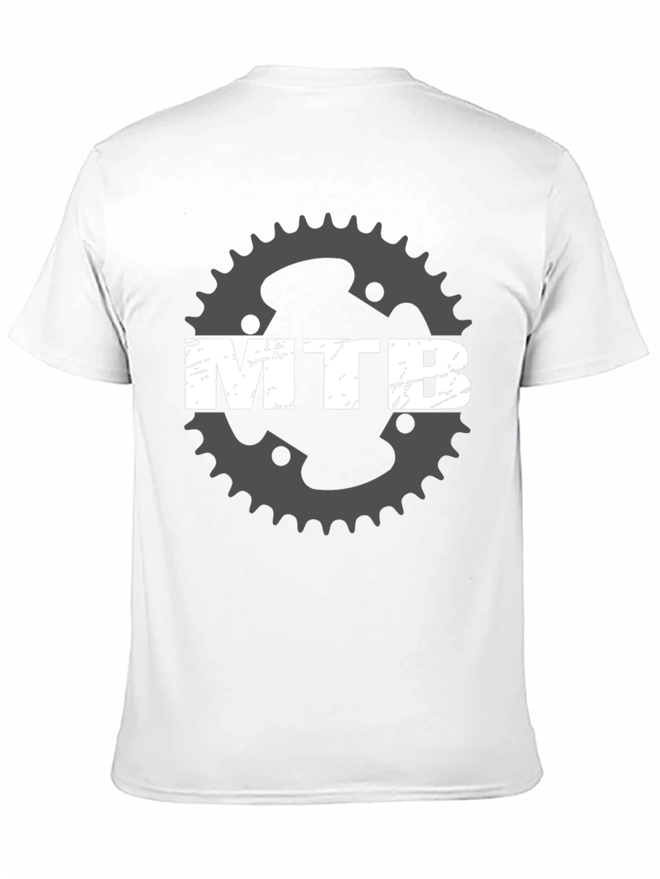 MTB Gear Graphic Tee - Black Mountain Bike T-Shirt