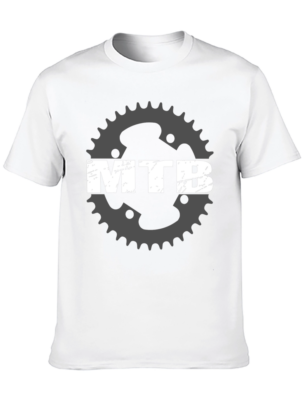 MTB Gear Graphic Tee - Black Mountain Bike T-Shirt