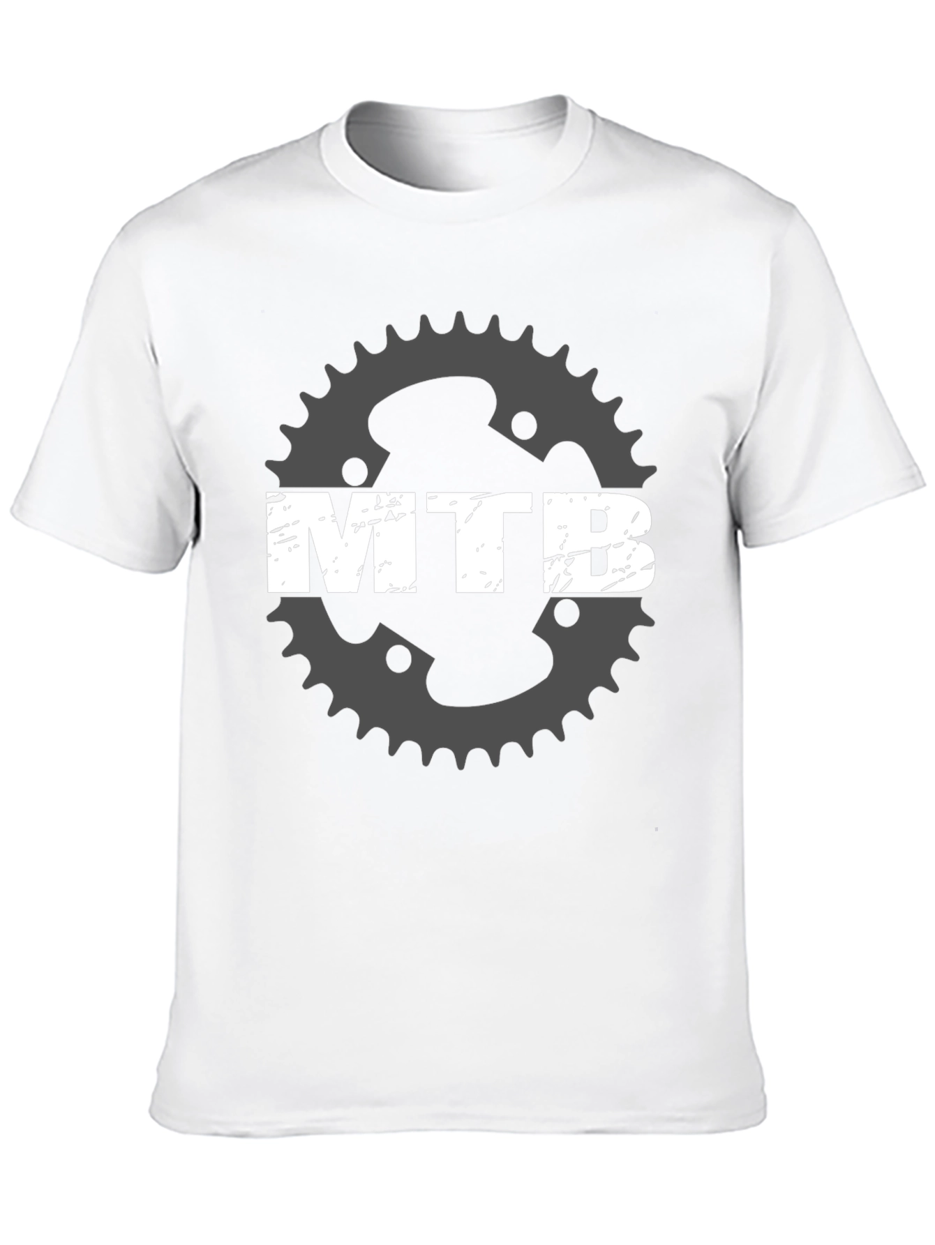 MTB Gear Graphic Tee - Black Mountain Bike T-Shirt