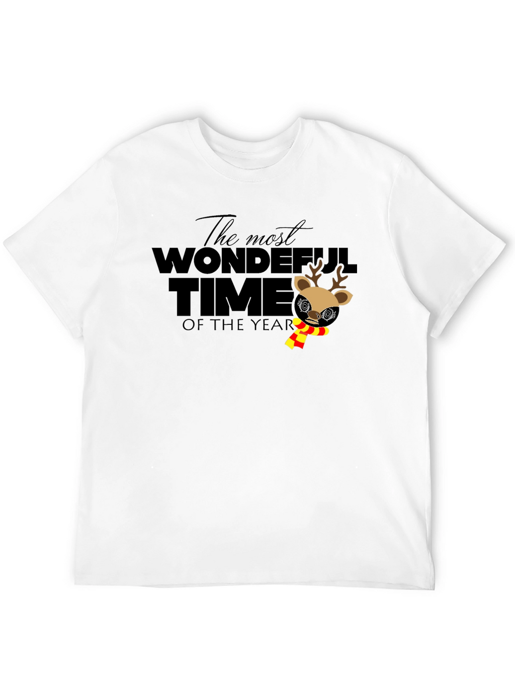 Wonderful Time of the Year Holiday Deer T-Shirt