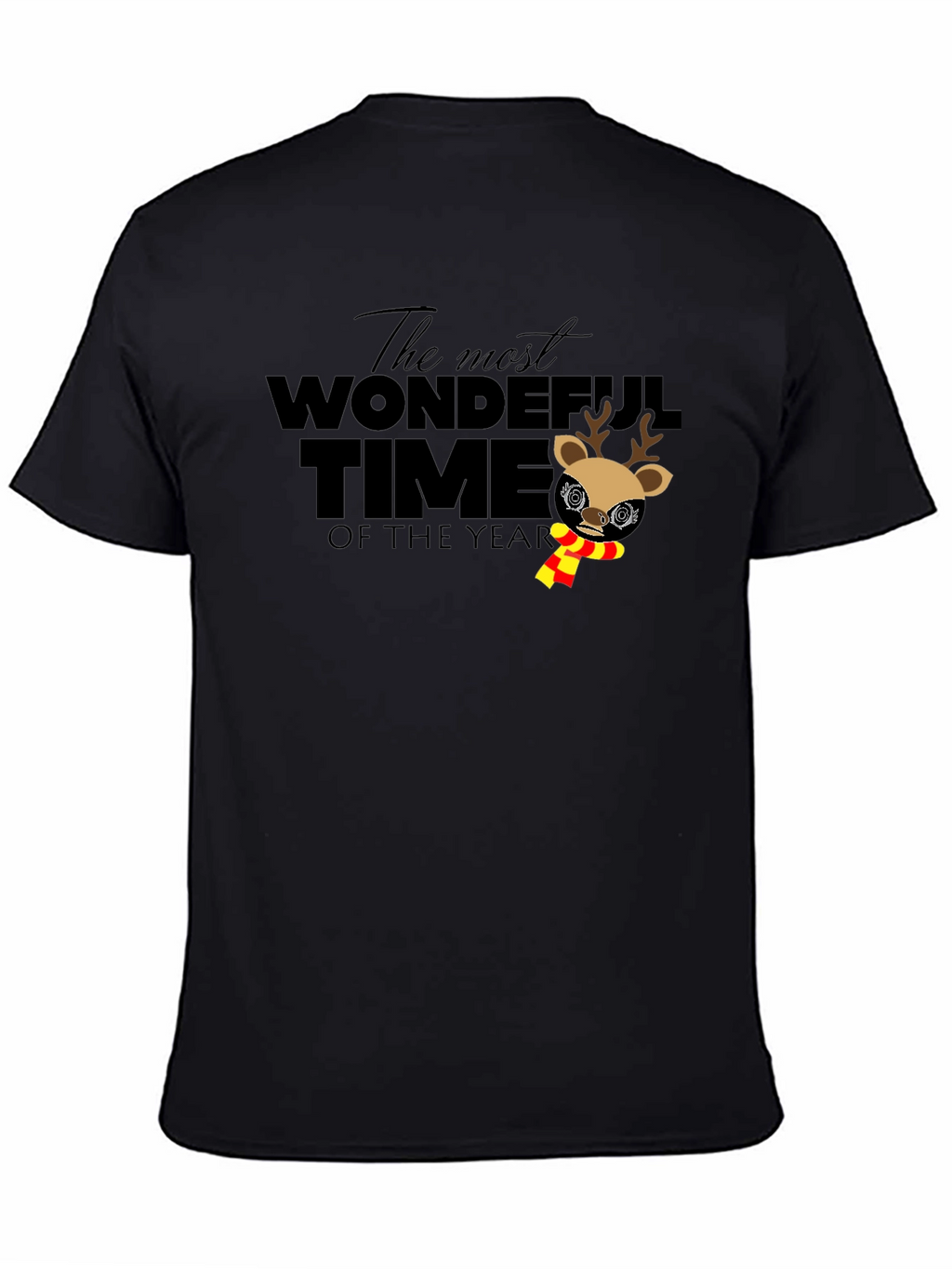 Wonderful Time of the Year Holiday Deer T-Shirt