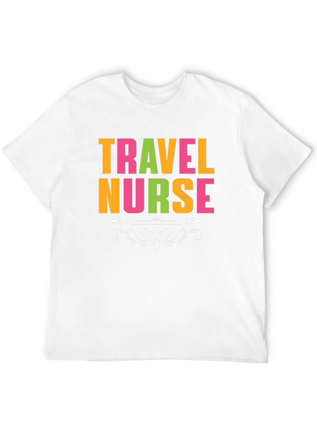 Travel Nurse Graphic T-Shirt - Black