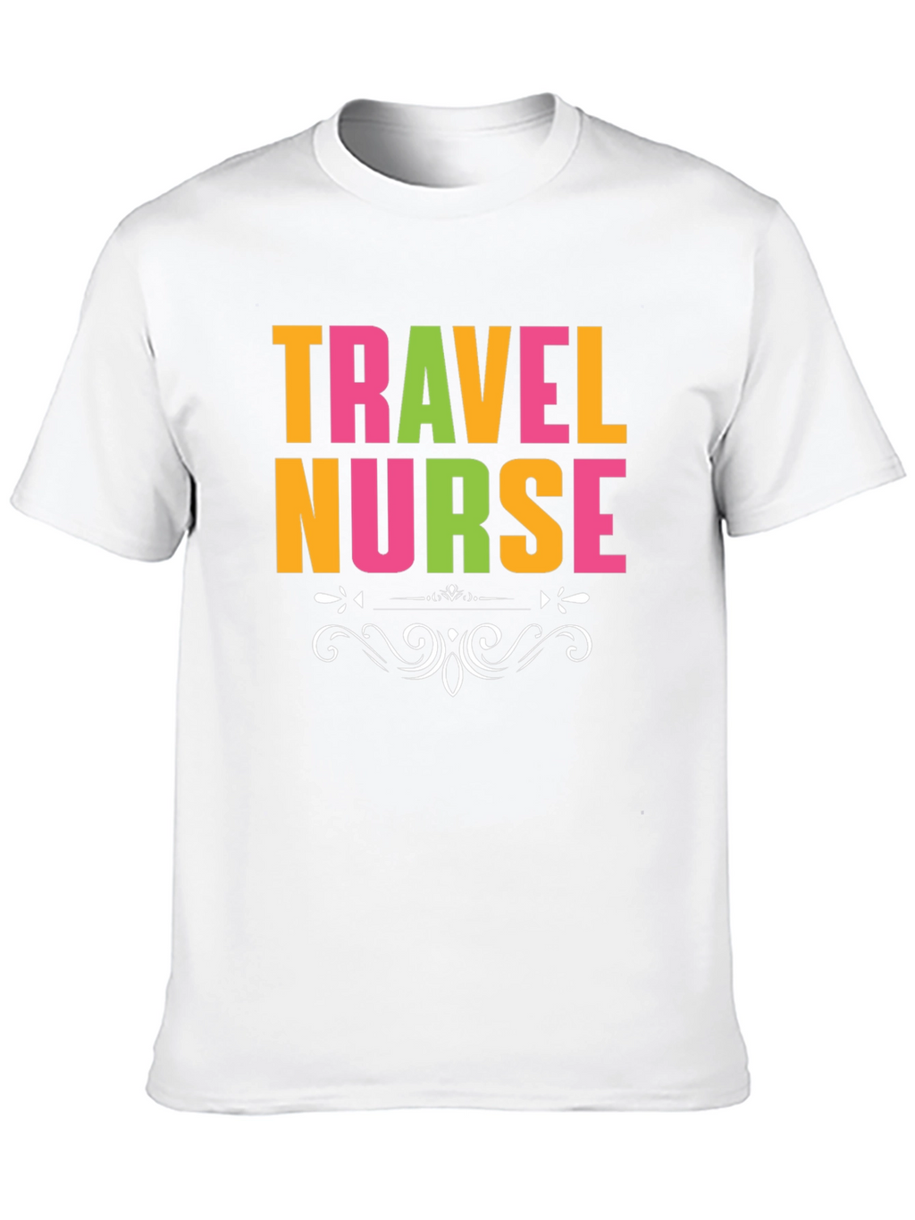 Travel Nurse Graphic T-Shirt - Black