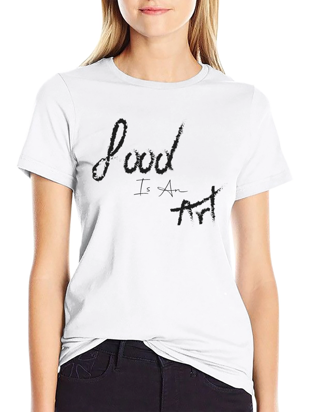 Food is an Art T-Shirt - Unisex Casual Tee