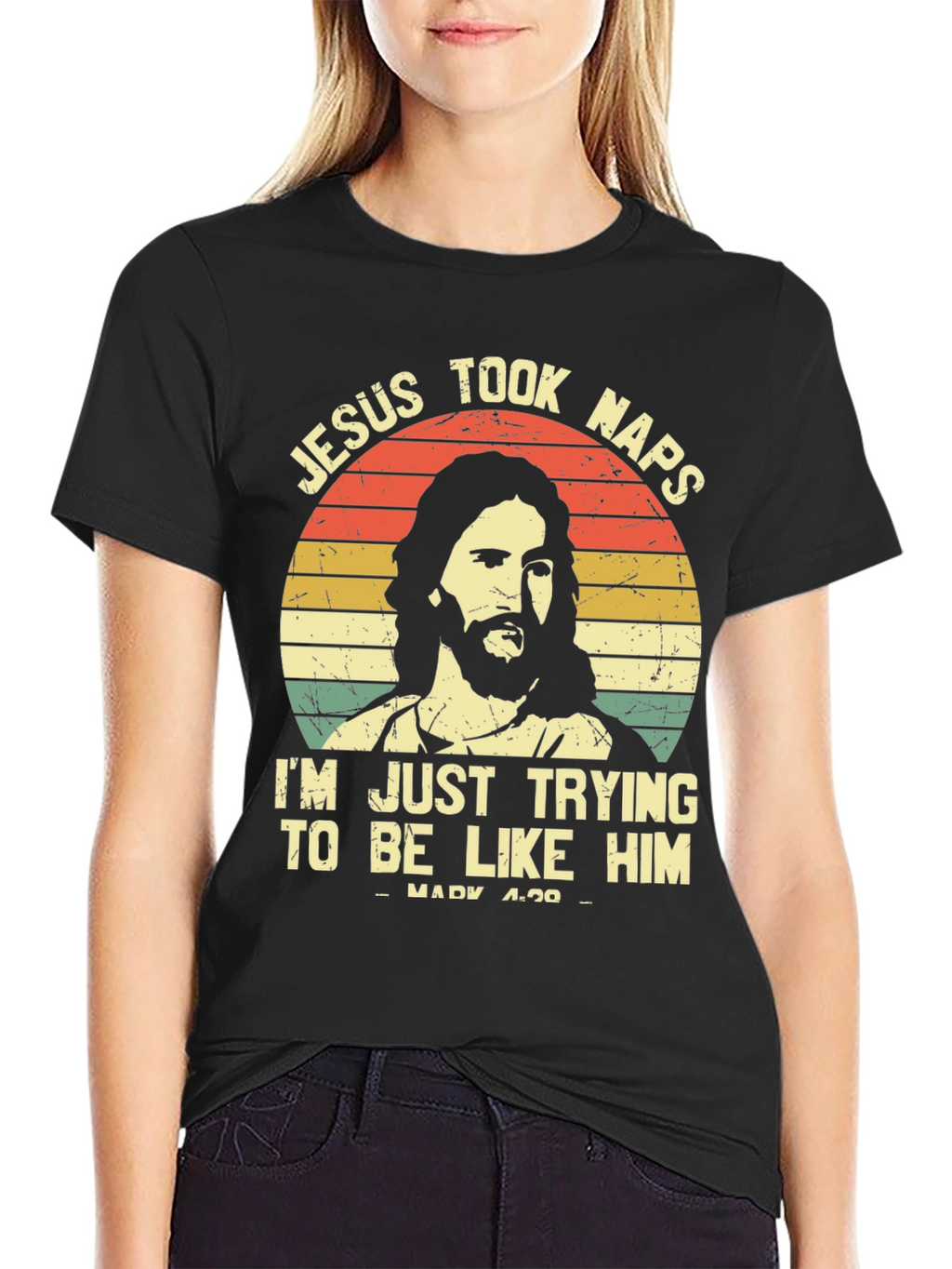 Jesus Took Naps T-Shirt - Funny Christian Tee