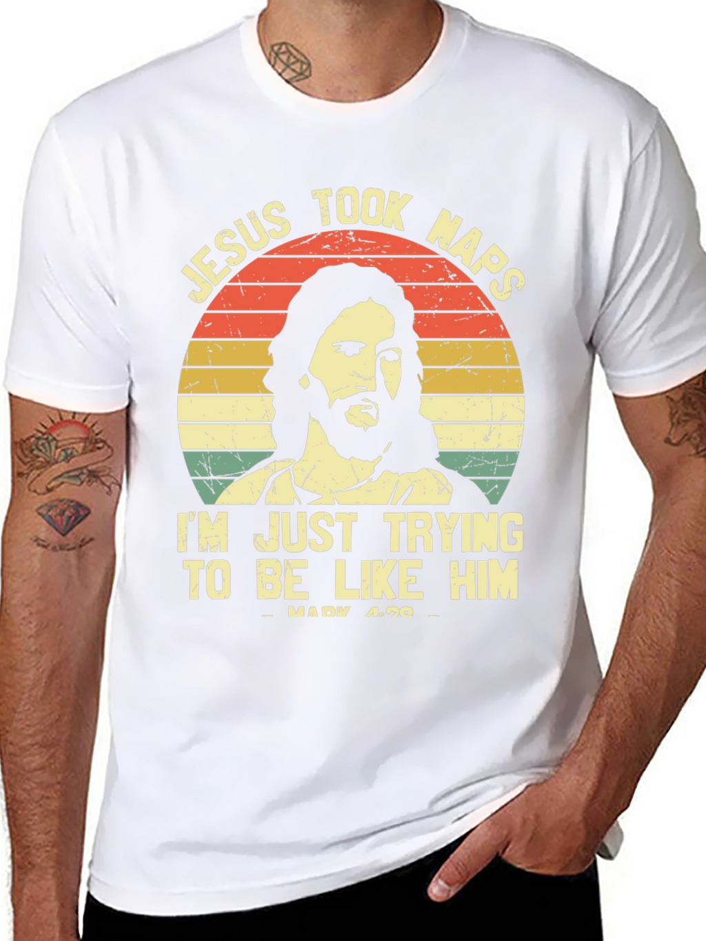 Jesus Took Naps T-Shirt - Funny Christian Tee