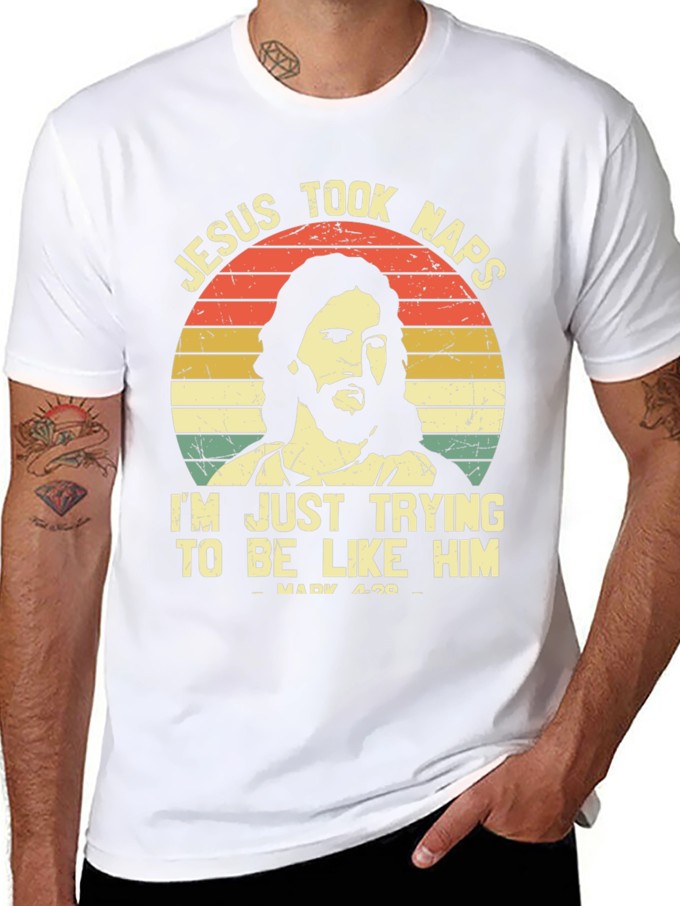 Jesus Took Naps T-Shirt - Funny Christian Tee