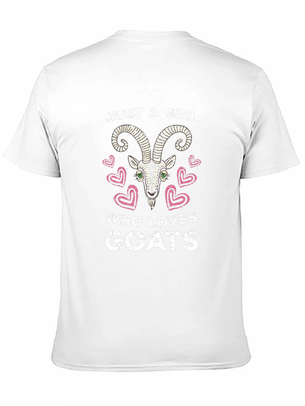 Just A Girl Who Loves Goats Tee