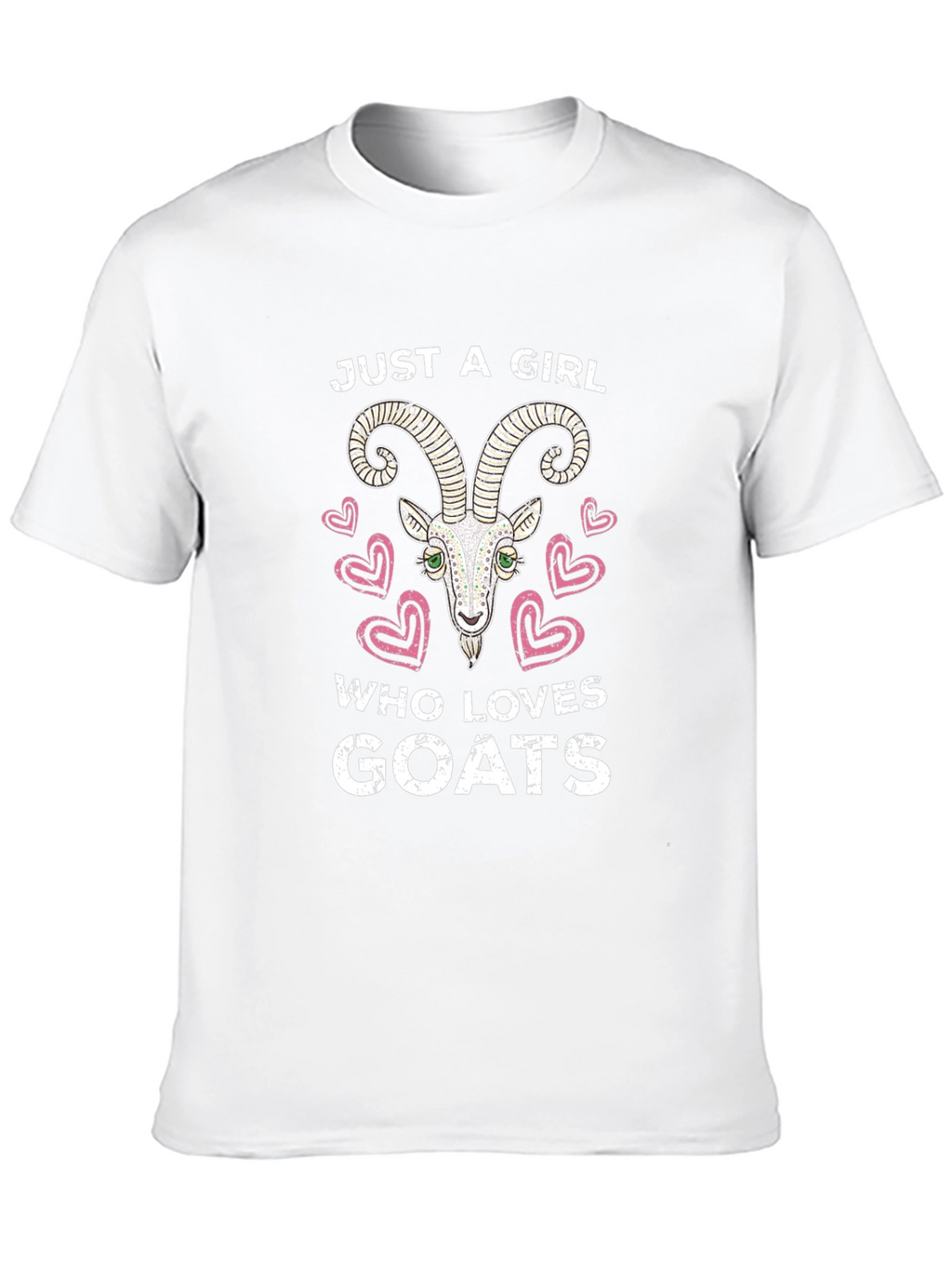 Just A Girl Who Loves Goats Tee