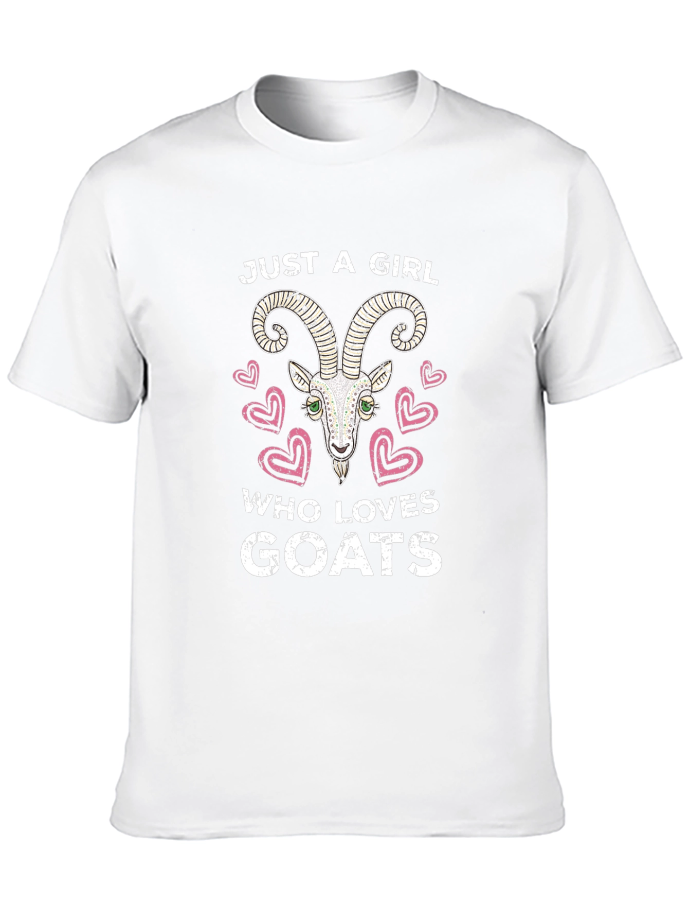 Just A Girl Who Loves Goats Tee