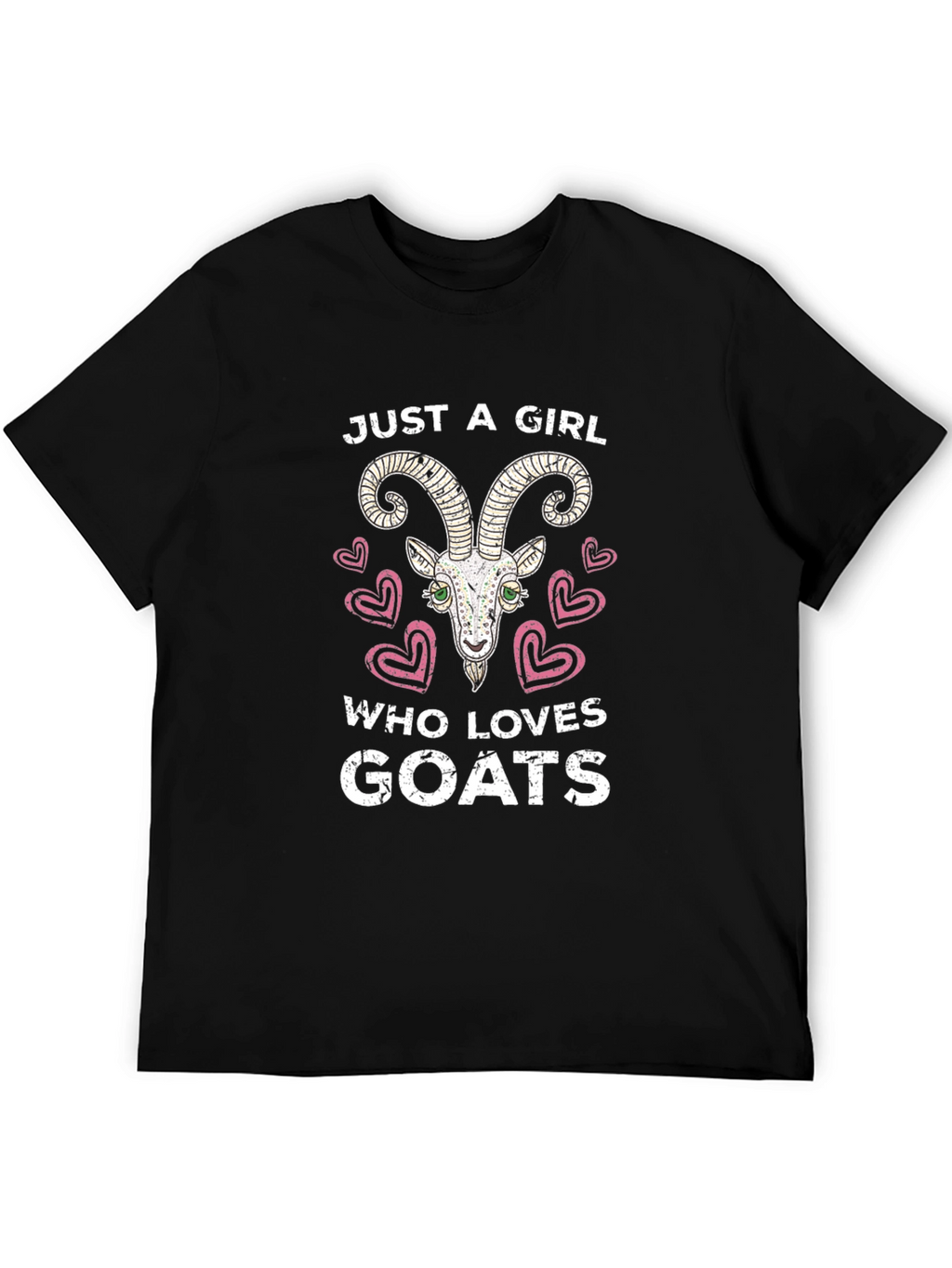 Just A Girl Who Loves Goats Tee