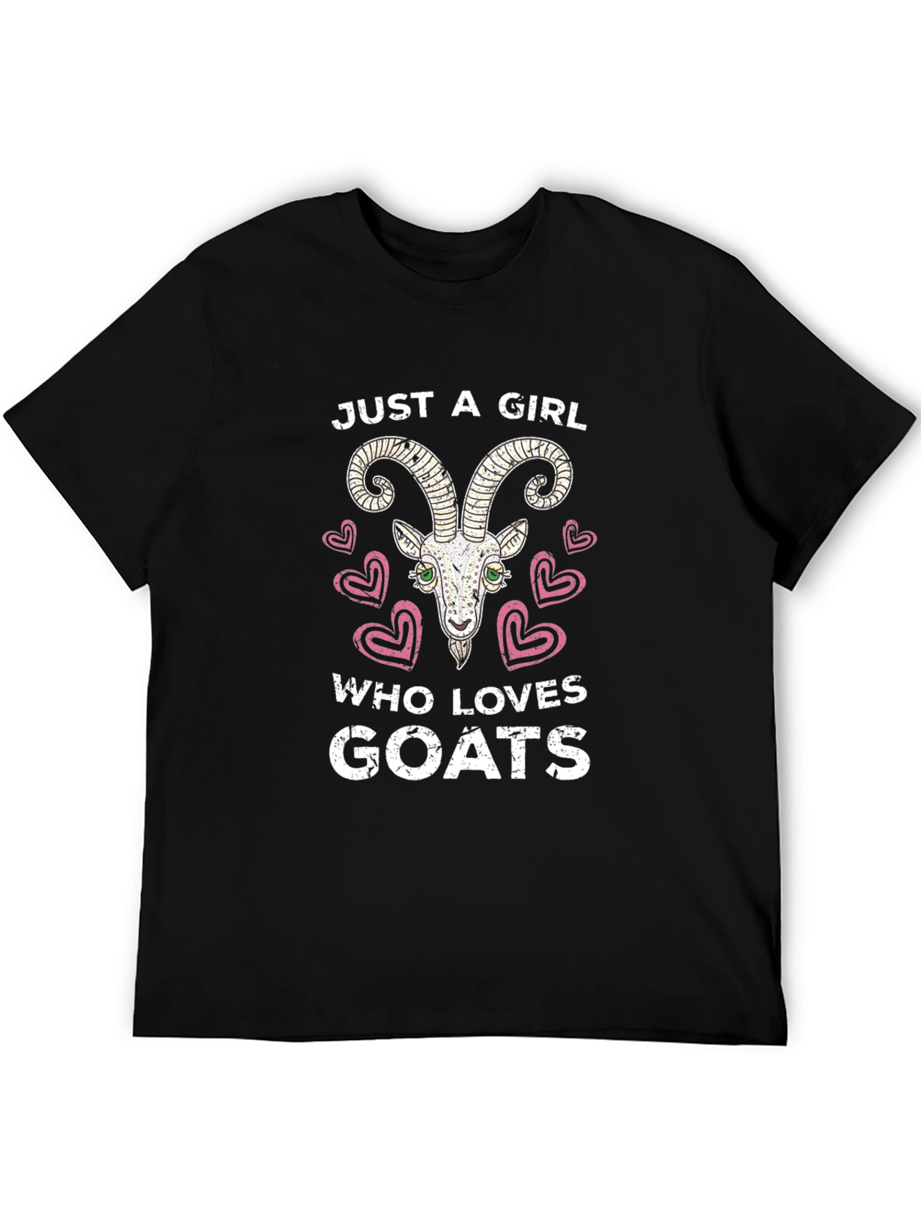 Just A Girl Who Loves Goats Tee