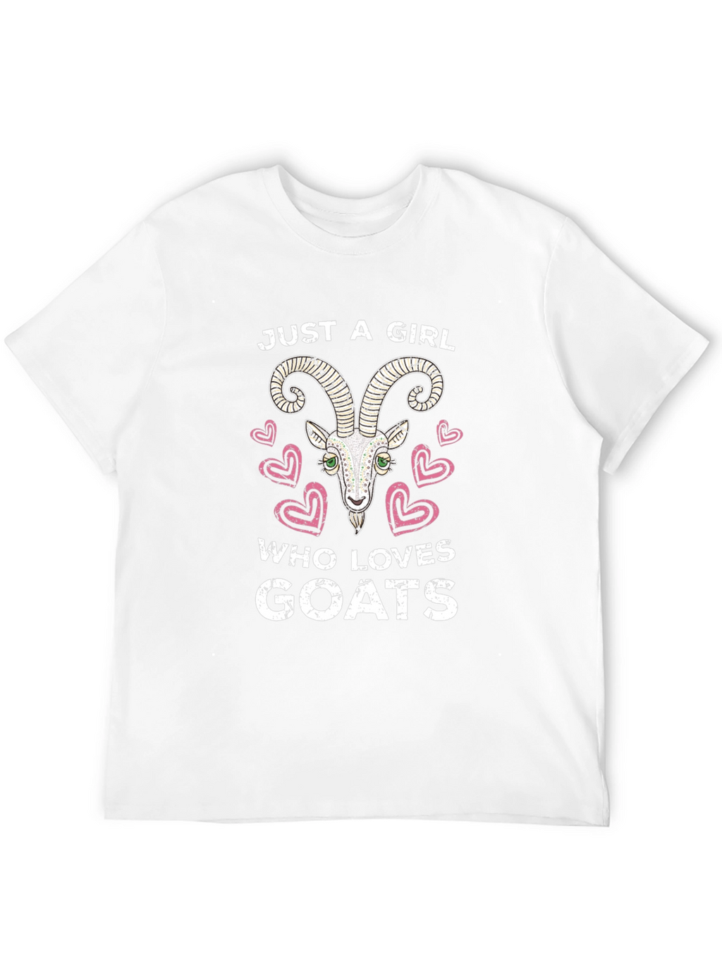 Just A Girl Who Loves Goats Tee