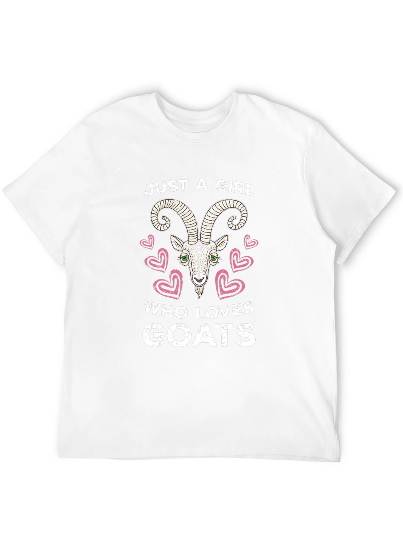Just A Girl Who Loves Goats Tee