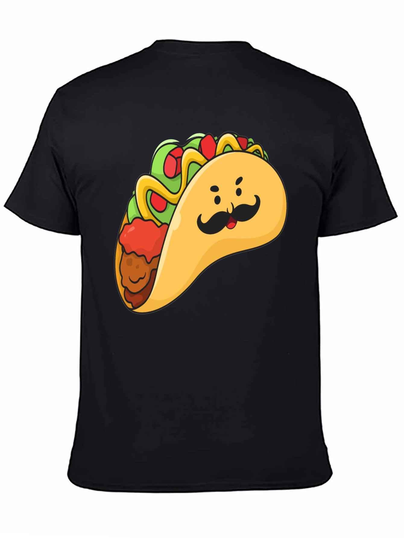 Taco Man Graphic Tee - Funny Foodie T-Shirt