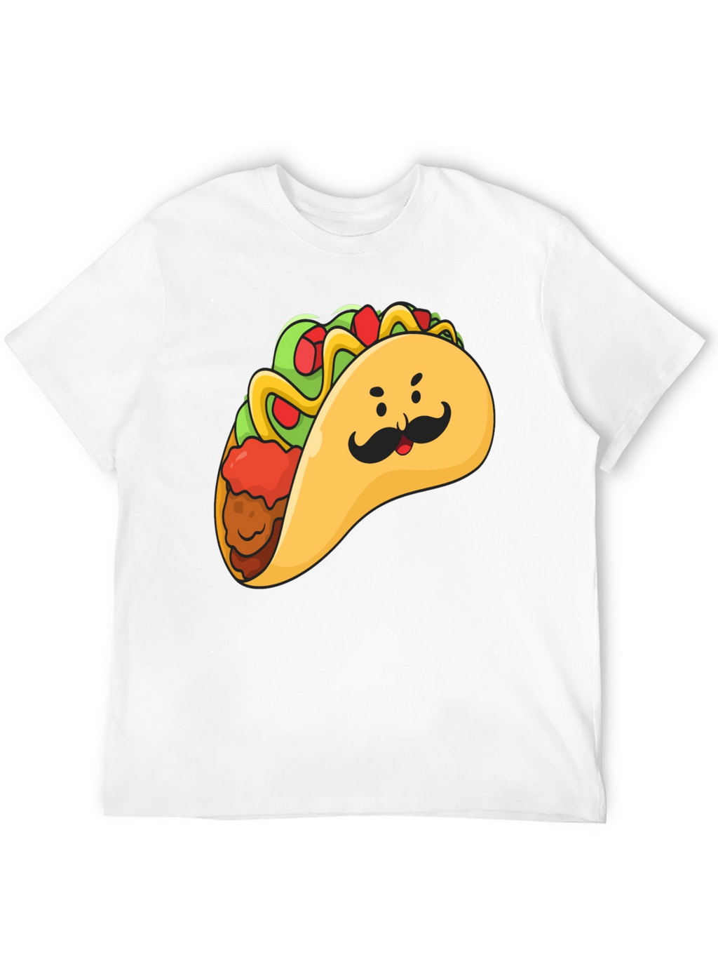 Taco Man Graphic Tee - Funny Foodie T-Shirt