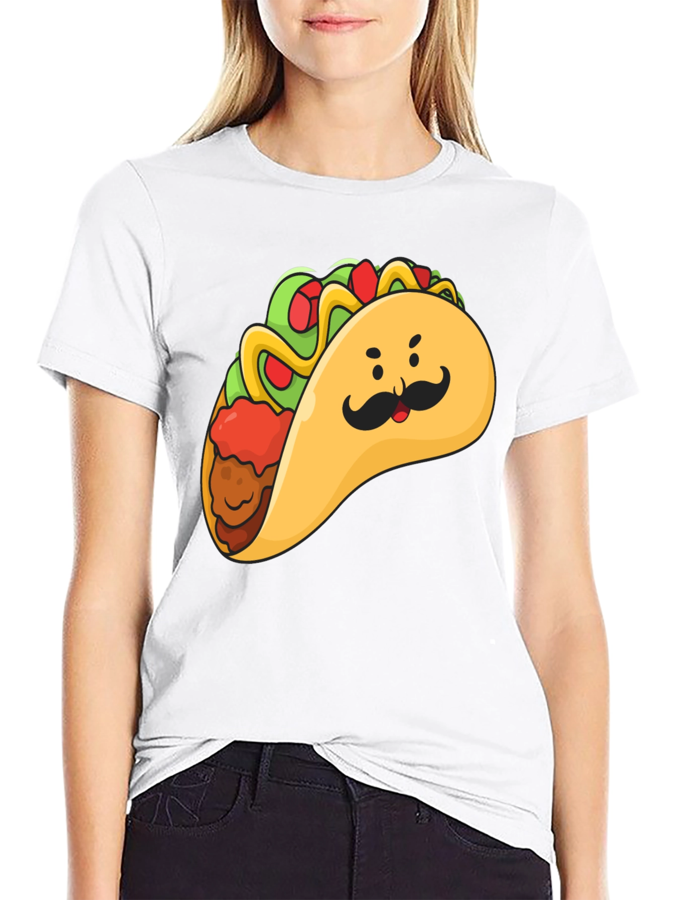 Taco Man Graphic Tee - Funny Foodie T-Shirt