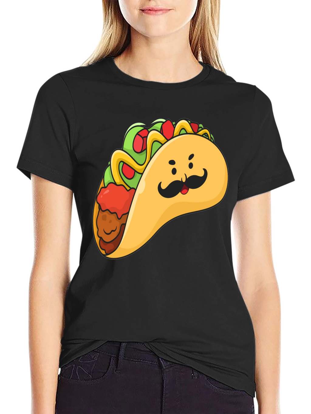 Taco Man Graphic Tee - Funny Foodie T-Shirt