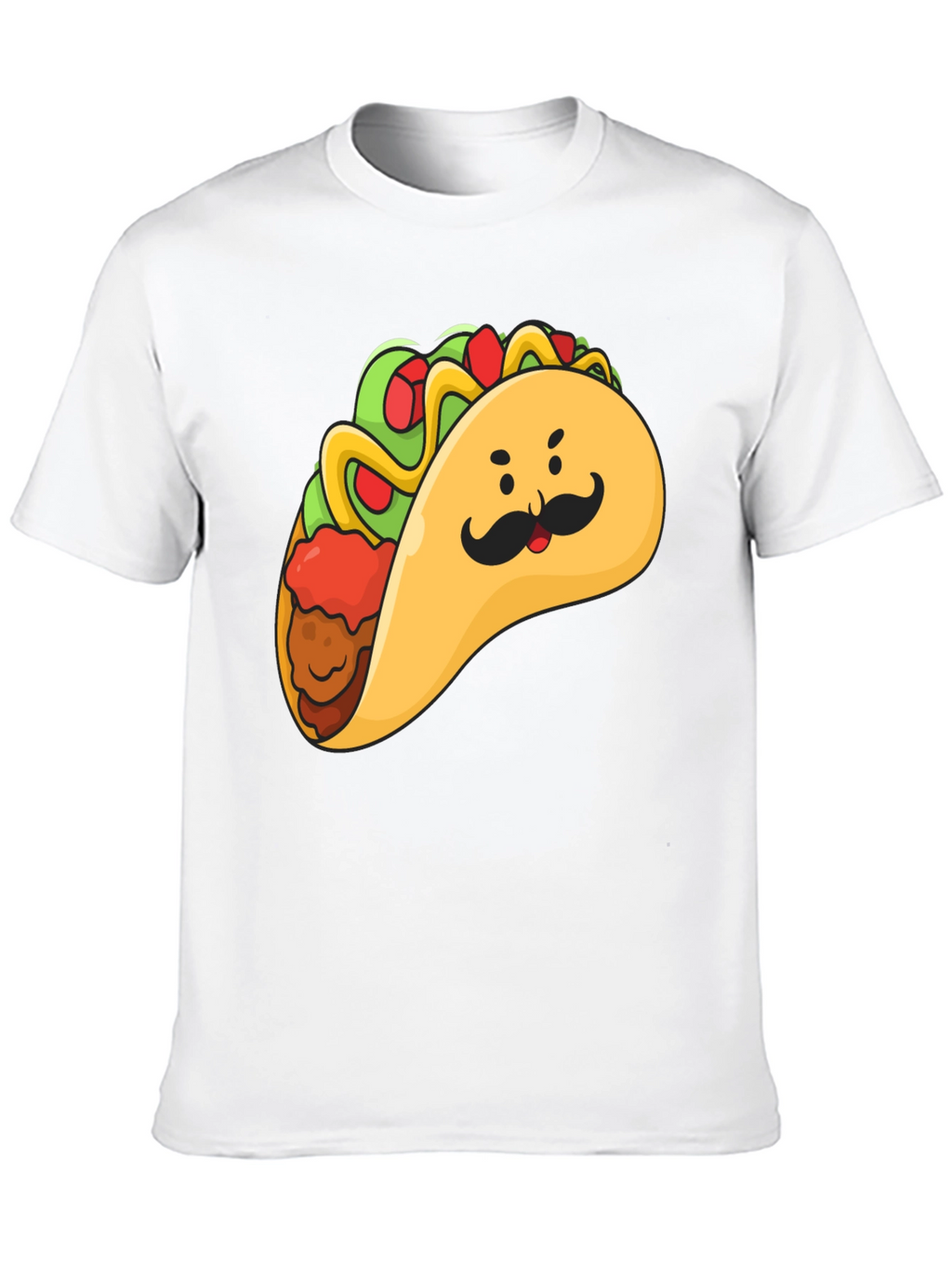 Taco Man Graphic Tee - Funny Foodie T-Shirt