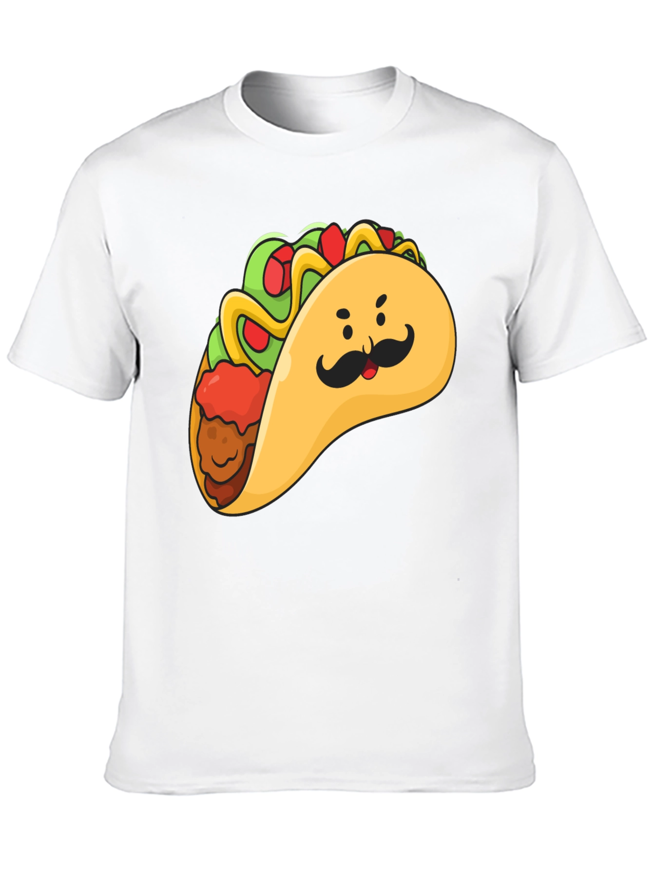 Taco Man Graphic Tee - Funny Foodie T-Shirt