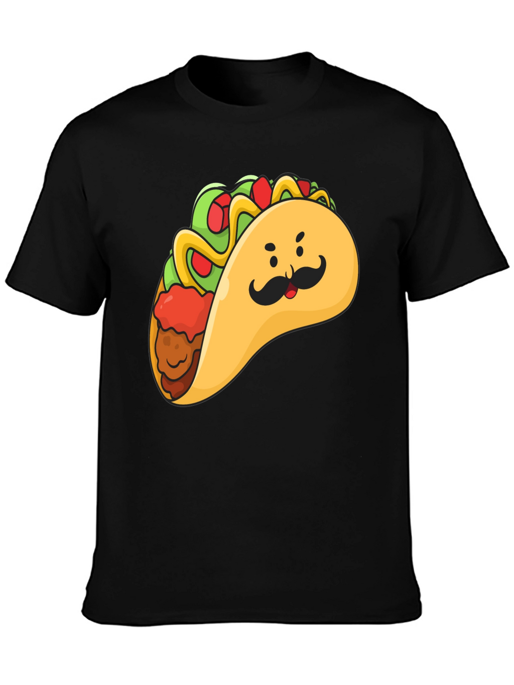 Taco Man Graphic Tee - Funny Foodie T-Shirt