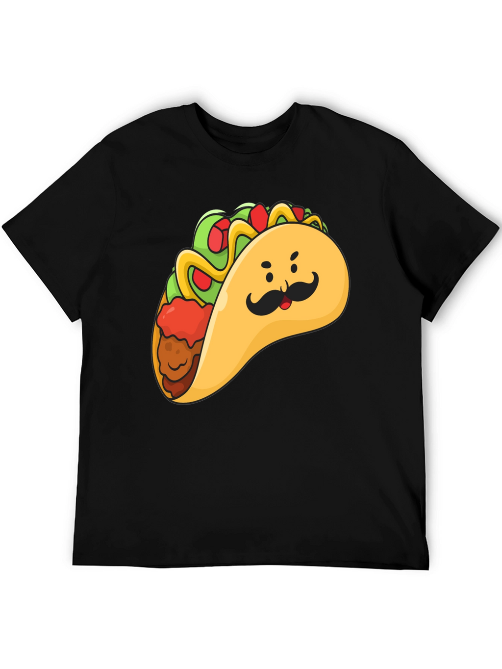 Taco Man Graphic Tee - Funny Foodie T-Shirt