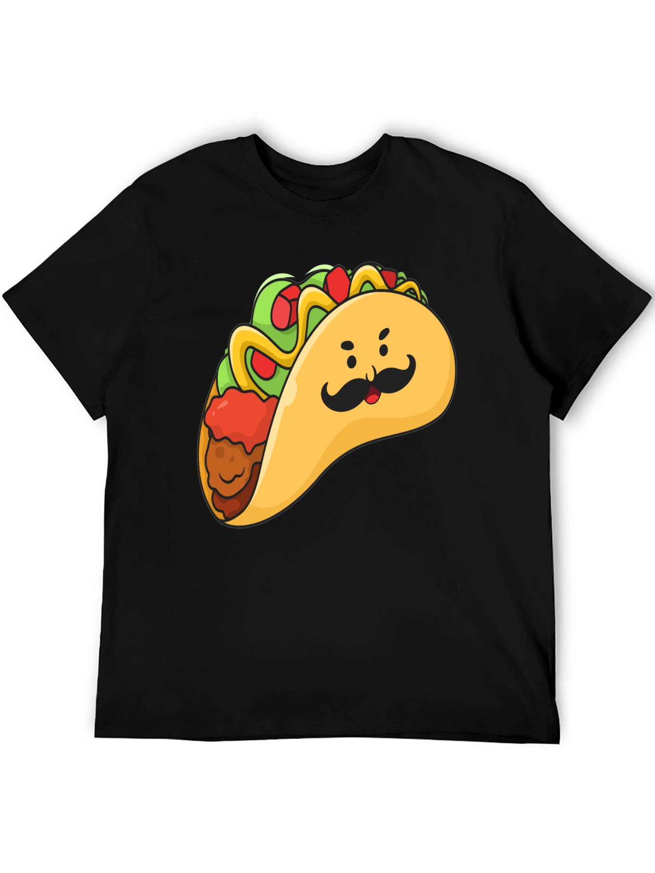 Taco Man Graphic Tee - Funny Foodie T-Shirt