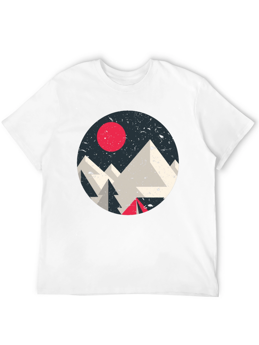 Geometric Mountain T-Shirt