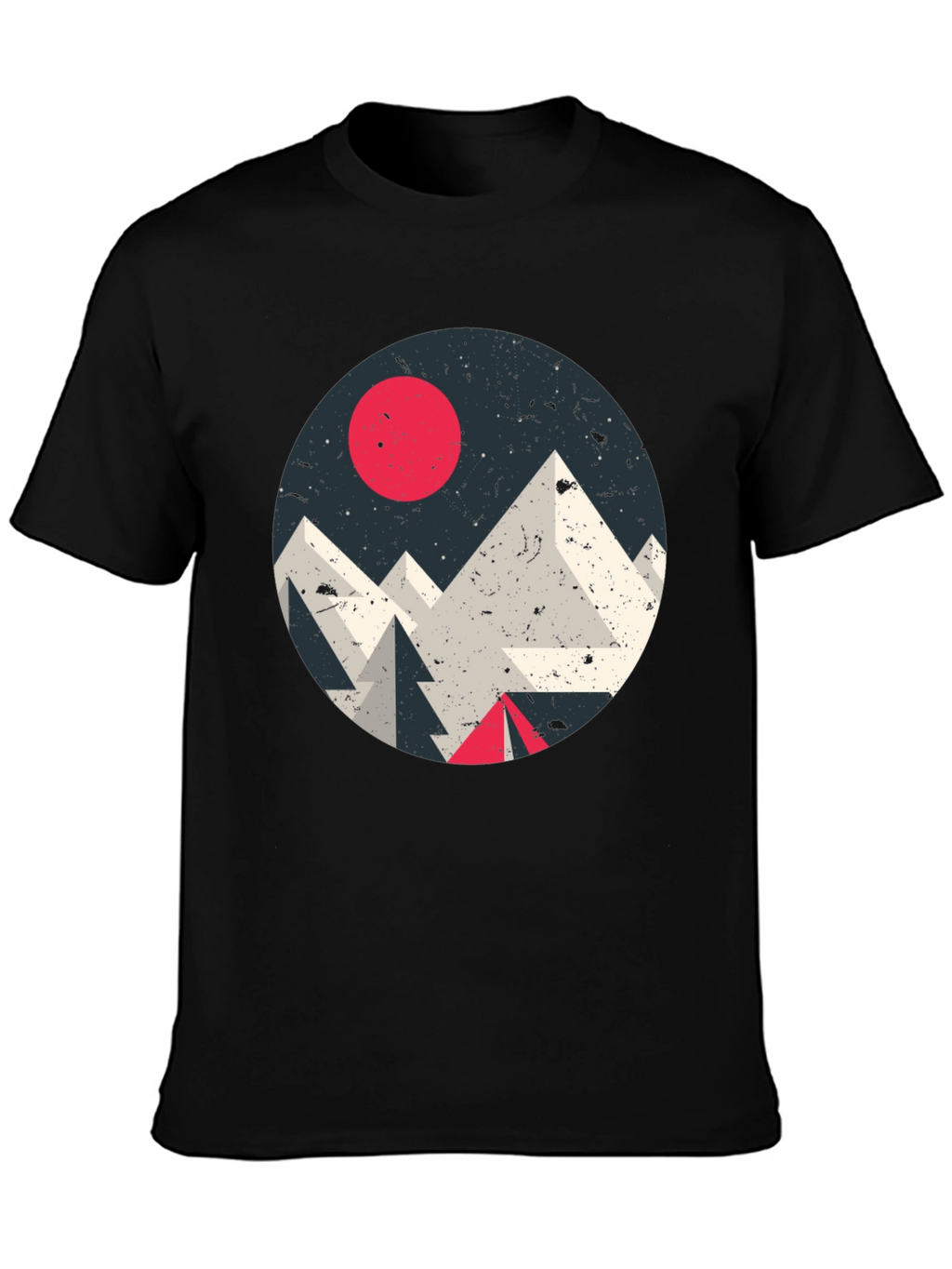 Geometric Mountain T-Shirt