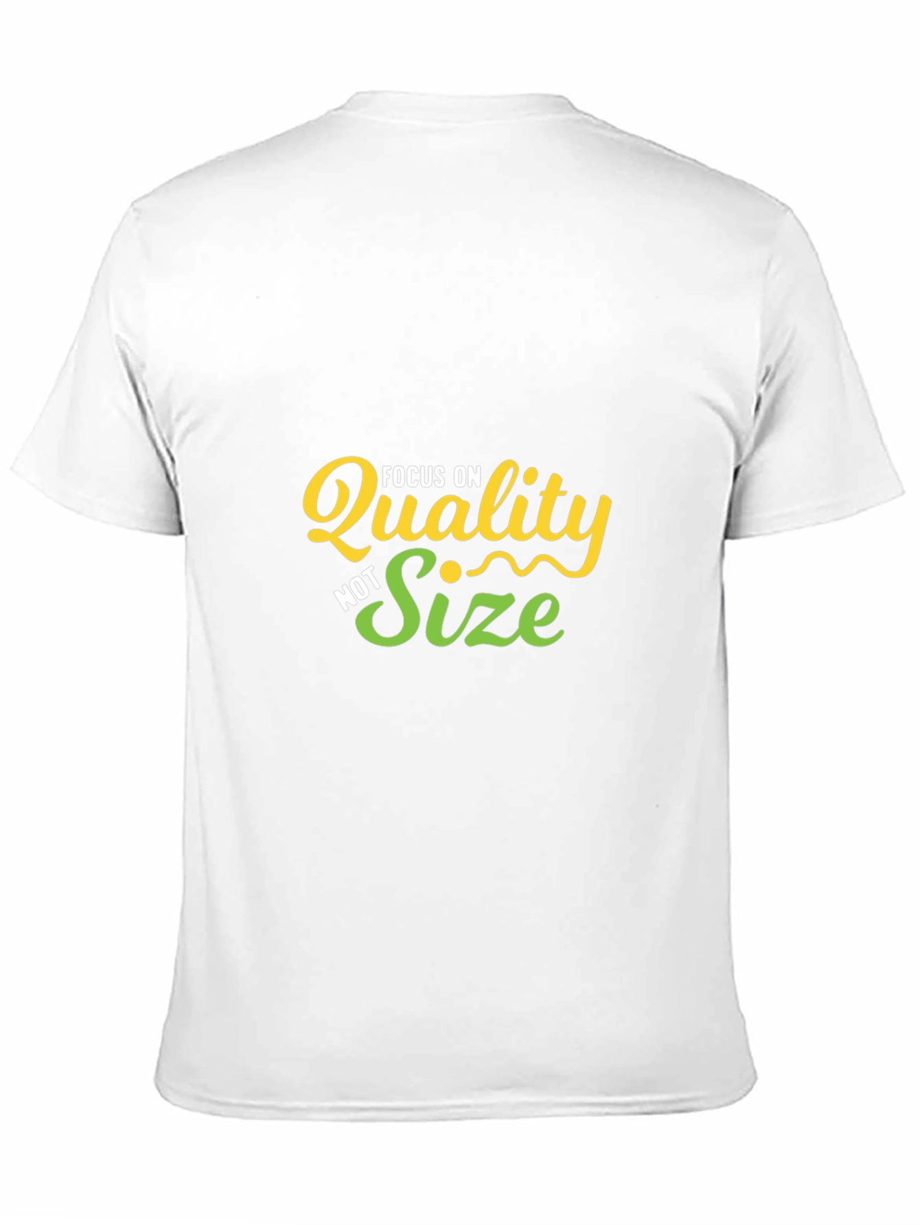 Focus on Quality Black T-Shirt