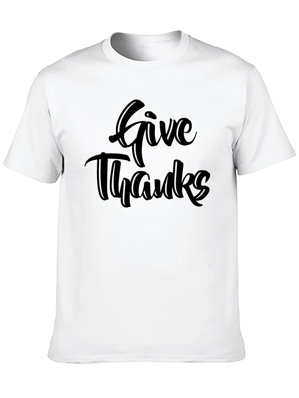 Give Thanks Black T-Shirt