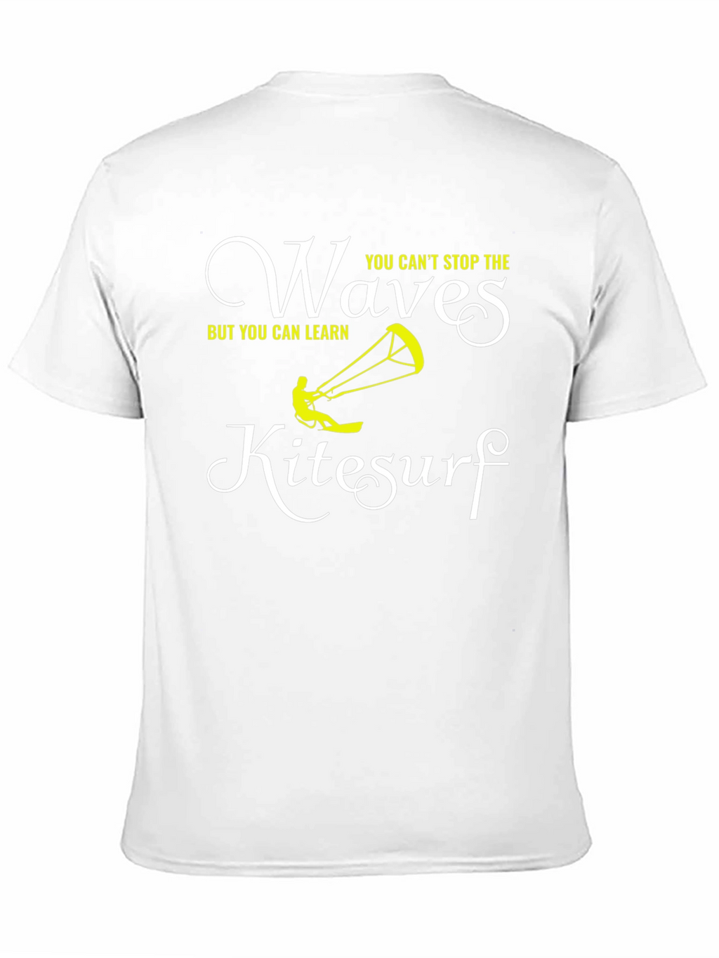 Kitesurf Waves Graphic Tee - Learn to Ride!