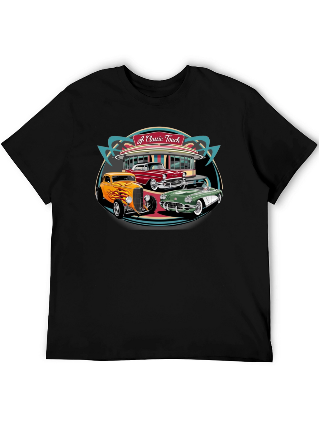 Classic Cars T-Shirt - A Classic Touch Design